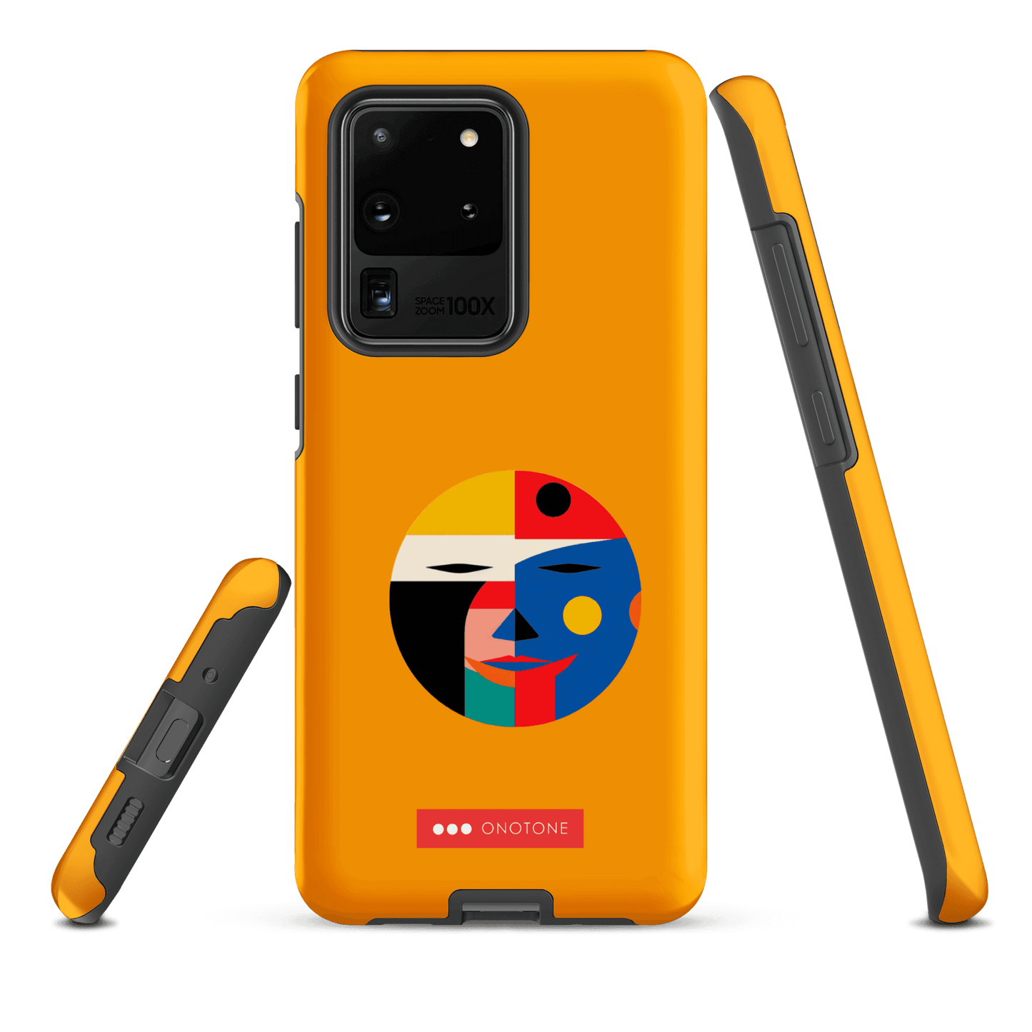 Double Layer Protection Modern Yellow Samsung Galaxy Case