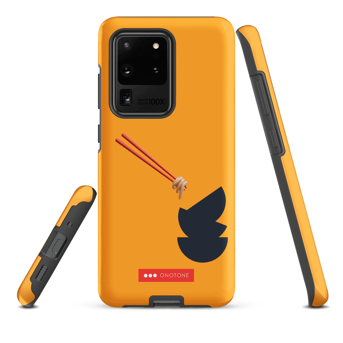 Double Layer Protection Yellow Modern Samsung Galaxy Case