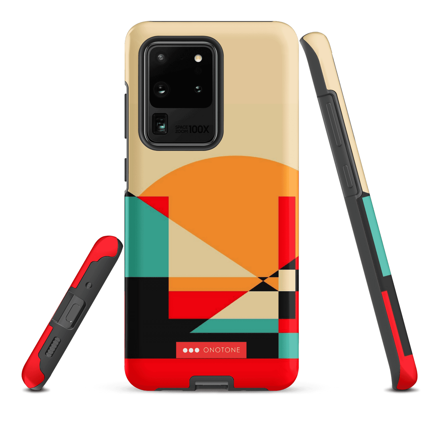 Double Layer Protection Mid Century Samsung Galaxy Case