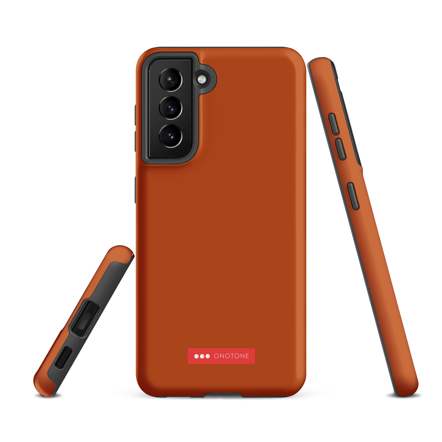 DUAL LAYER BROWN SAMSUNG CASE - PANTONE® 167