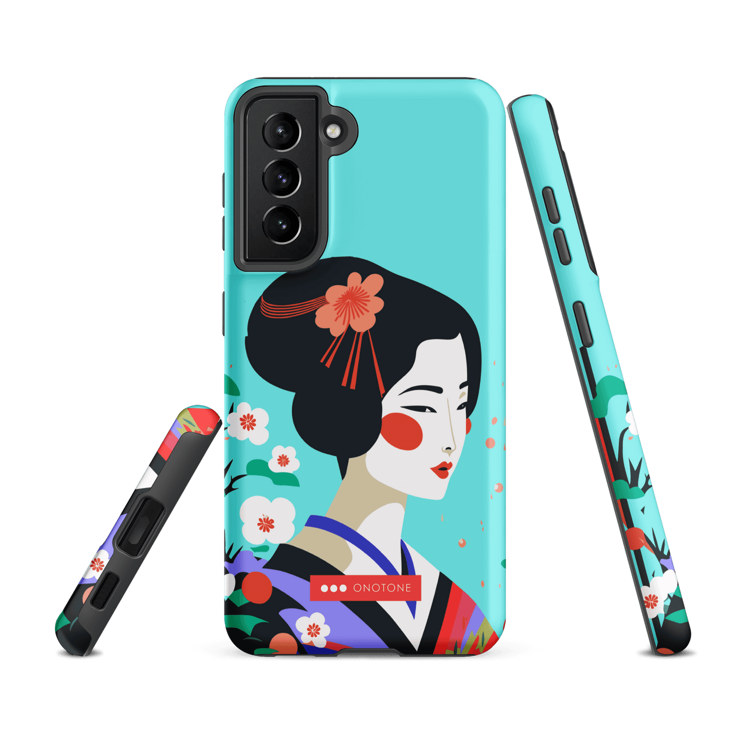Double Layer Protection Geisha Samsung Galaxy Case