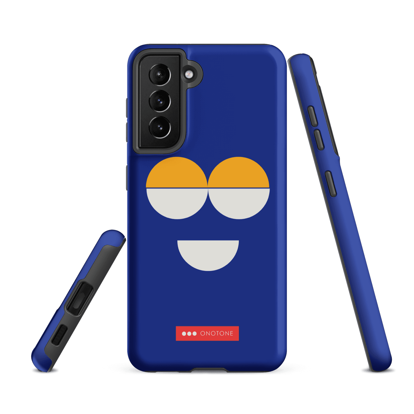 Double Layer Protection Blue Modern Samsung Galaxy Case