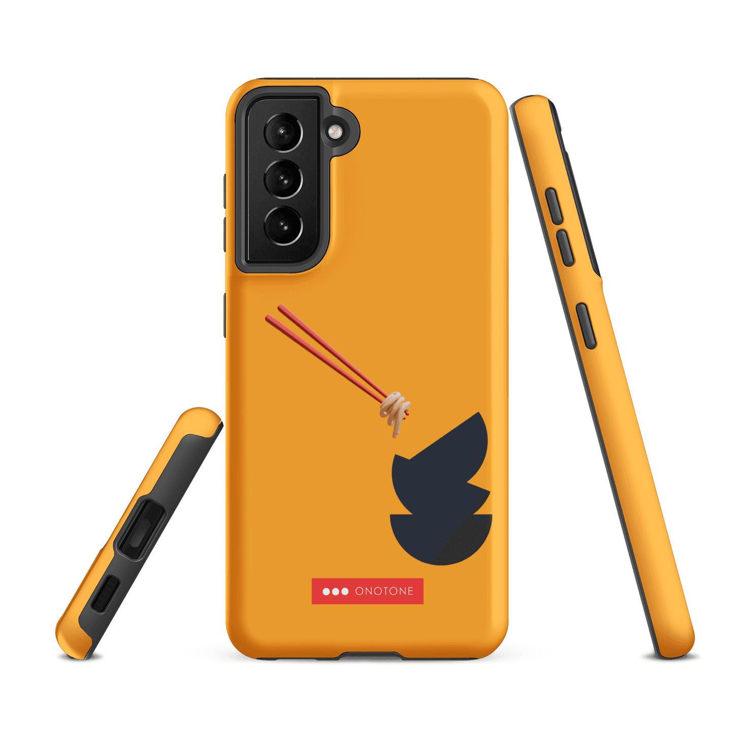 Double Layer Protection Yellow Modern Samsung Galaxy Case