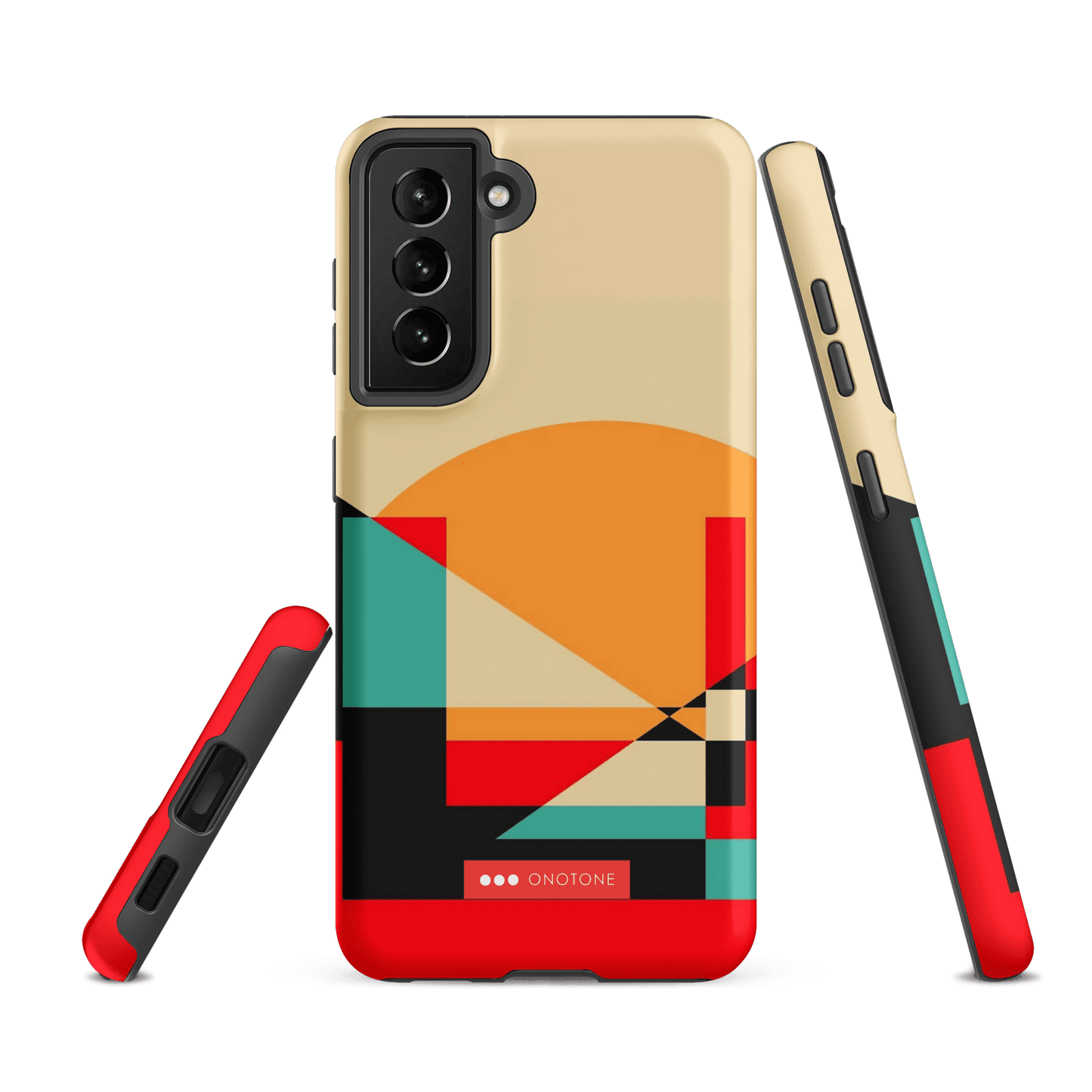 Double Layer Protection Mid Century Samsung Galaxy Case