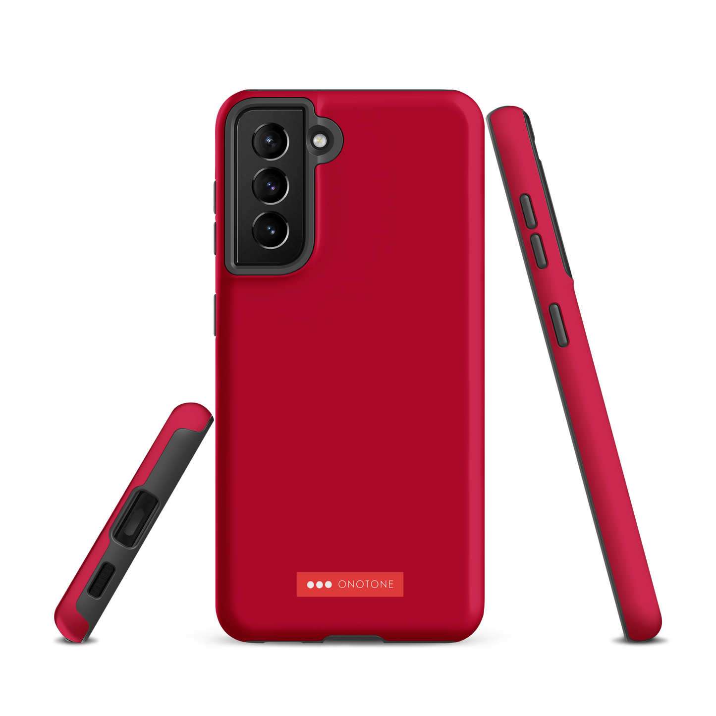 Solid Color Dark Red Samsung Galaxy Case - Pantone® 200