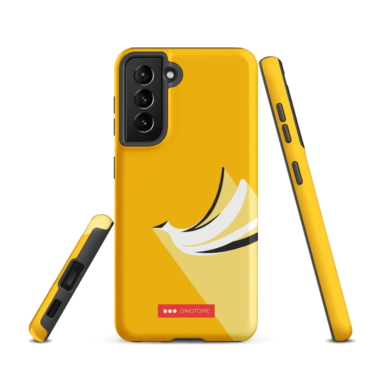 Double Layer Protection Yellow Samsung Galaxy Case