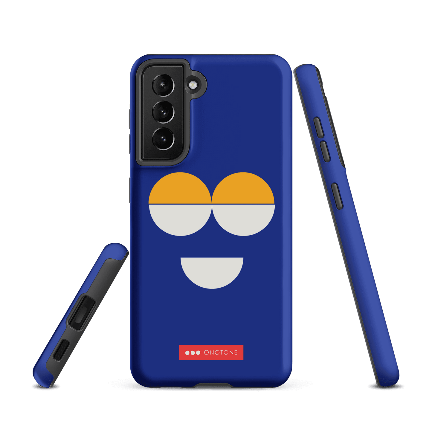 Double Layer Protection Blue Modern Samsung Galaxy Case