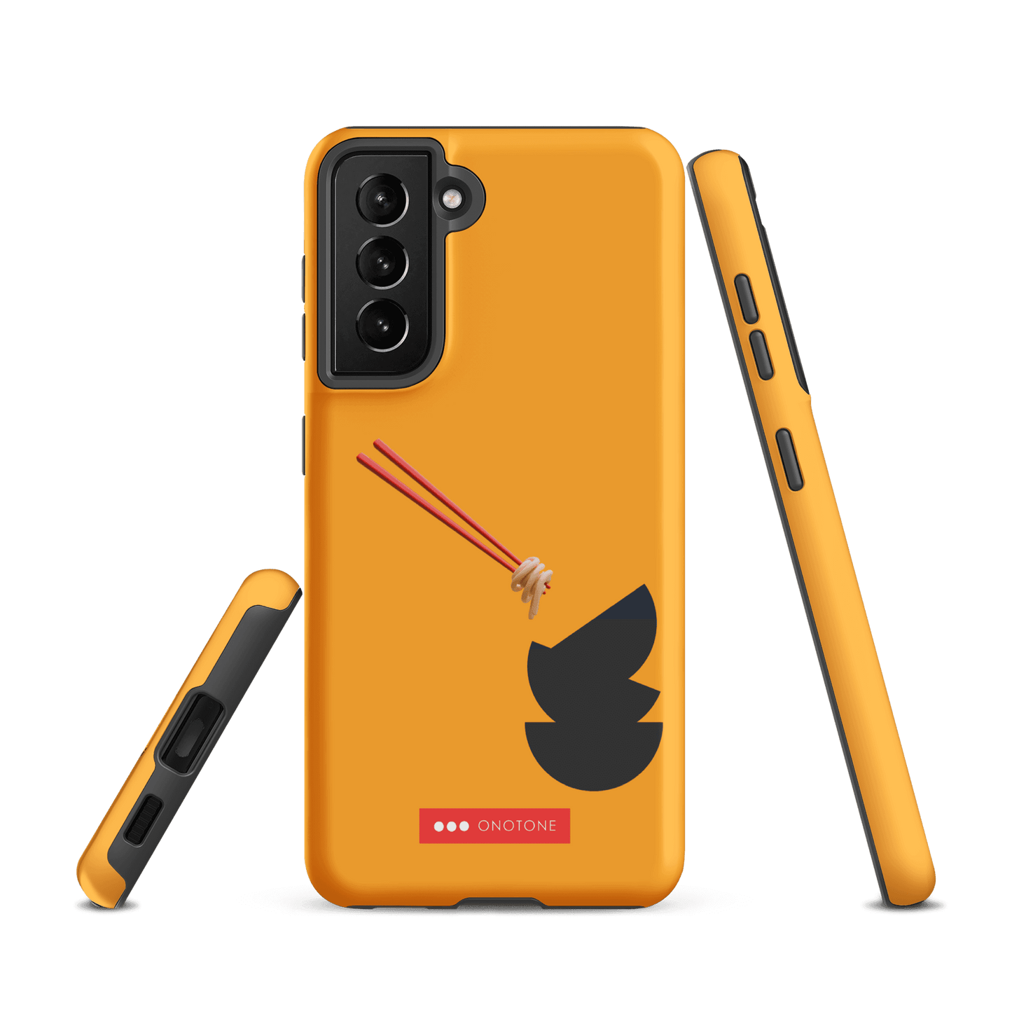 Double Layer Protection Yellow Modern Samsung Galaxy Case