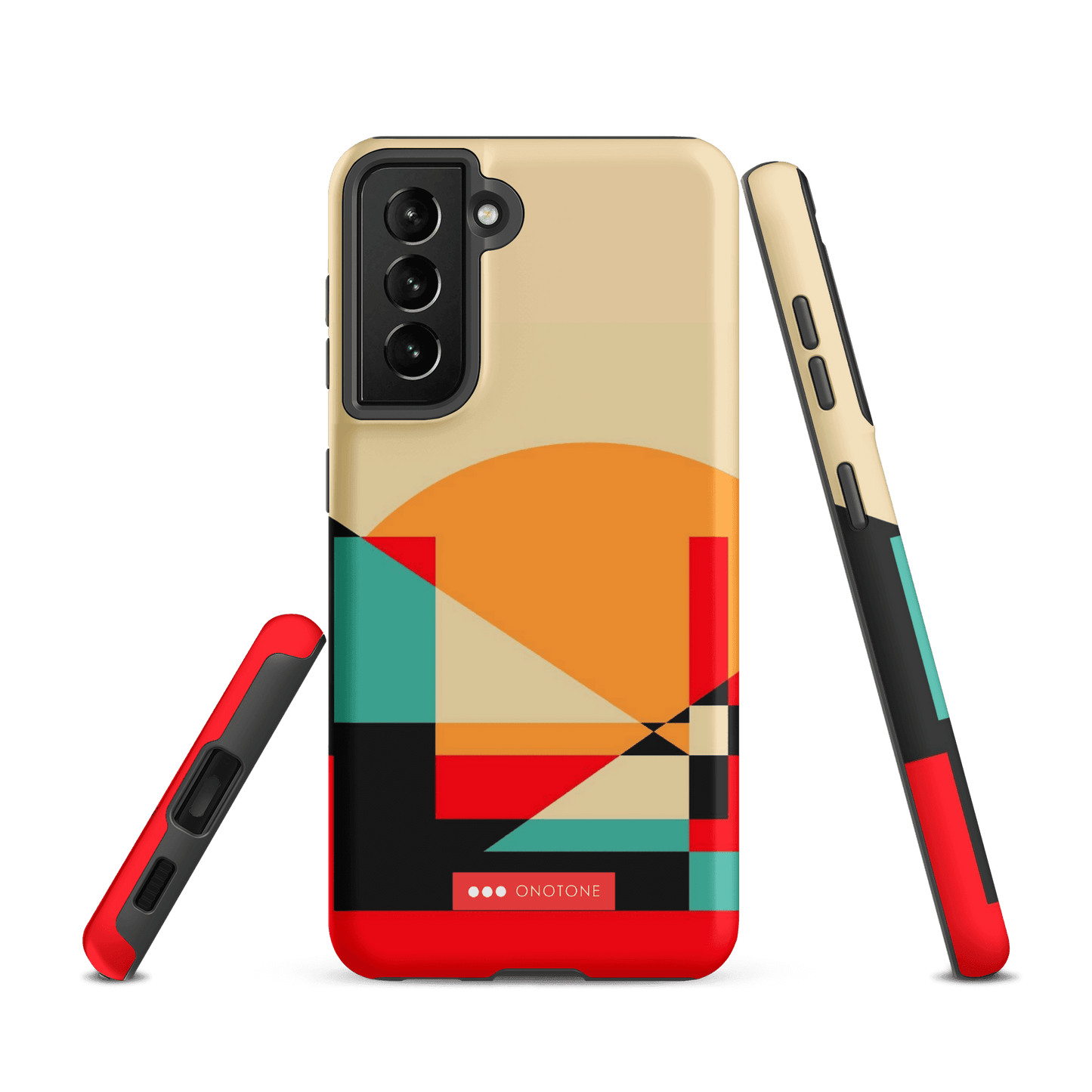 Double Layer Protection Mid Century Samsung Galaxy Case