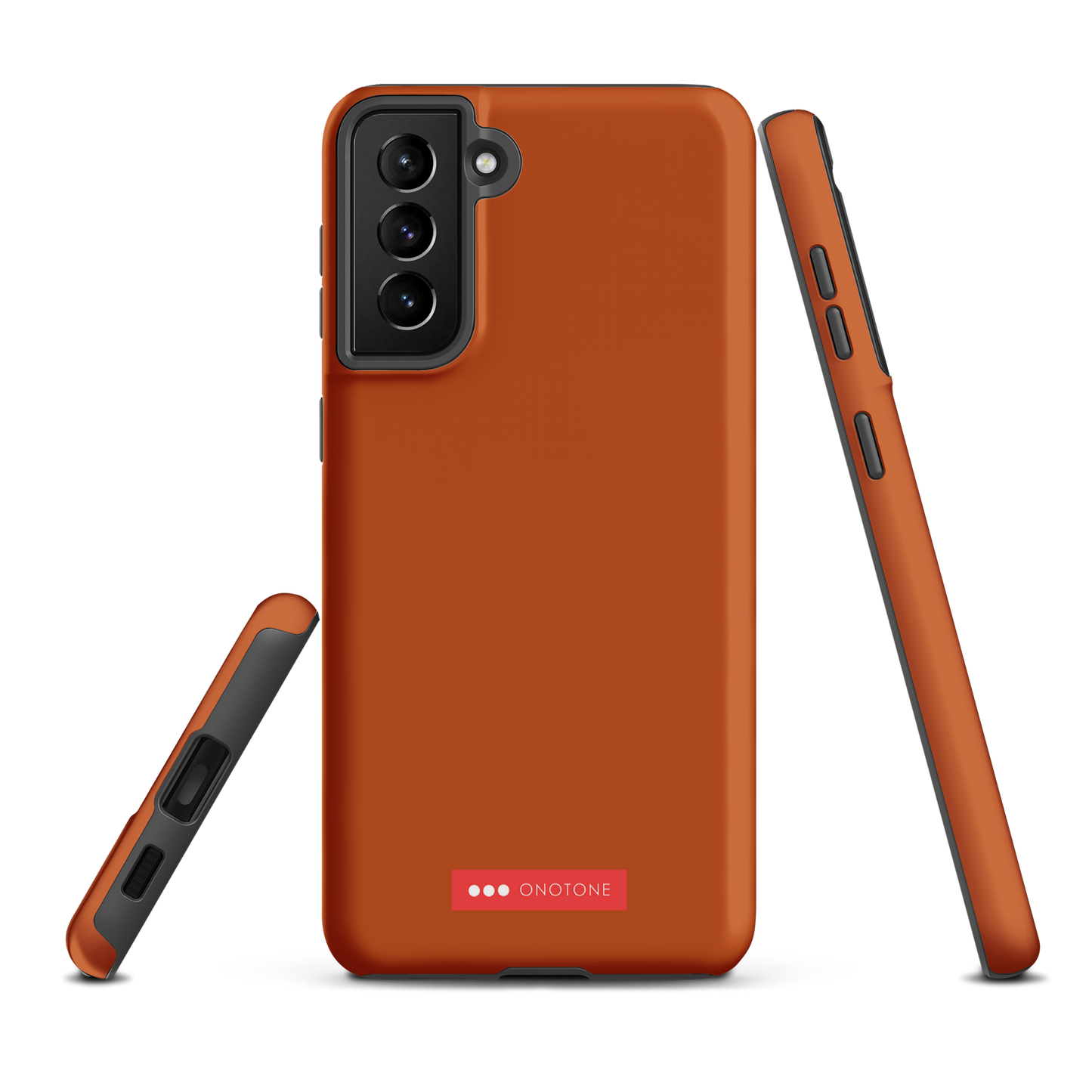 DUAL LAYER BROWN SAMSUNG CASE - PANTONE® 167