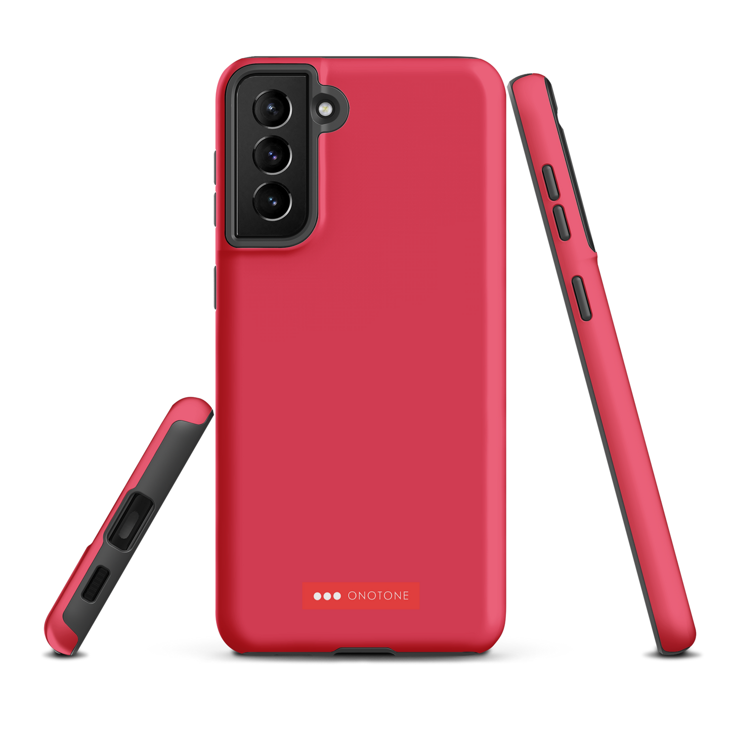 Solid Color Red Samsung Galaxy Case - Pantone® 198