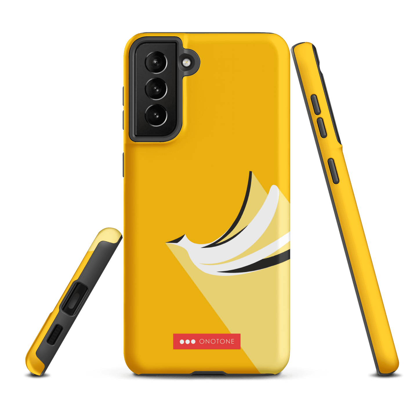 Double Layer Protection Yellow Samsung Galaxy Case
