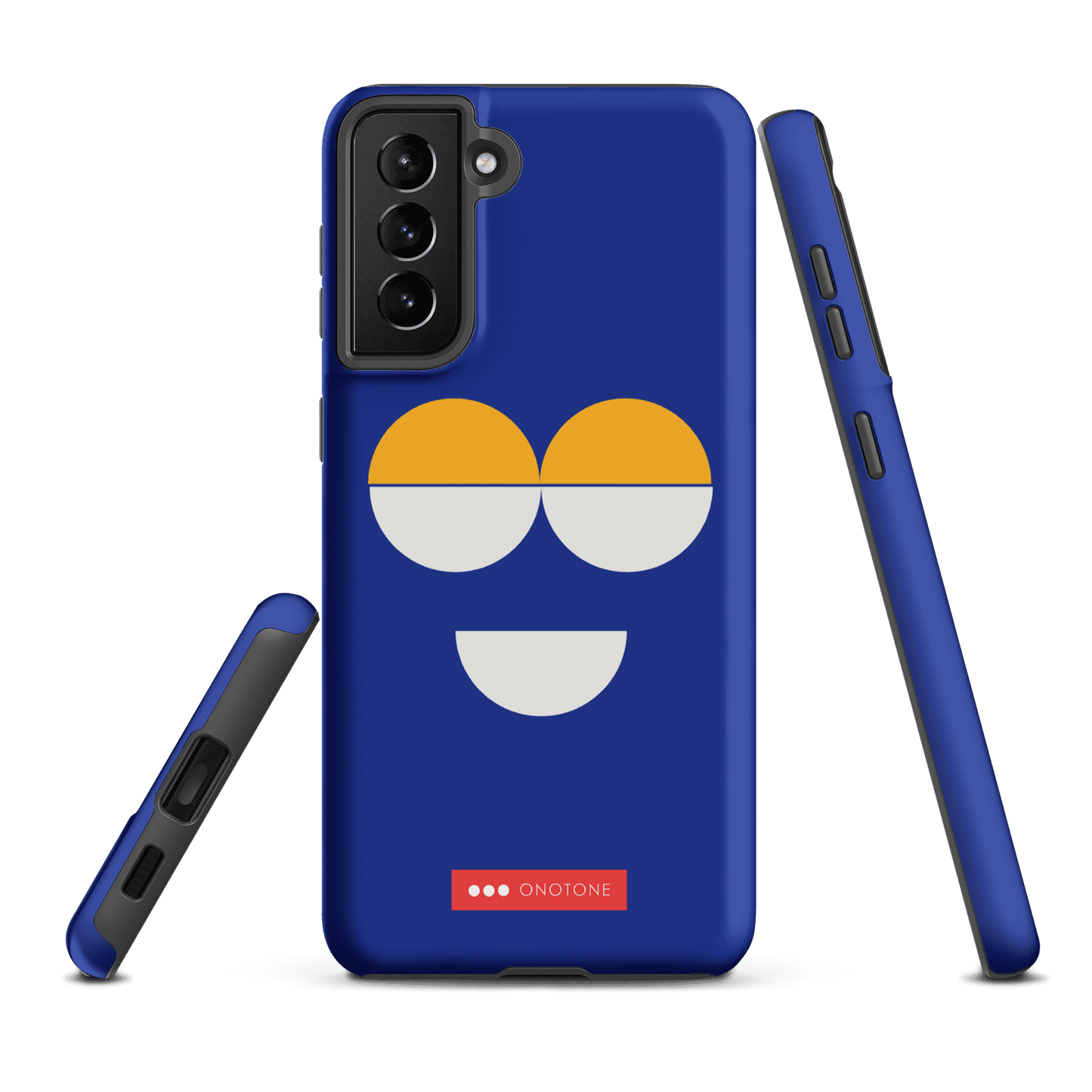 Double Layer Protection Blue Modern Samsung Galaxy Case