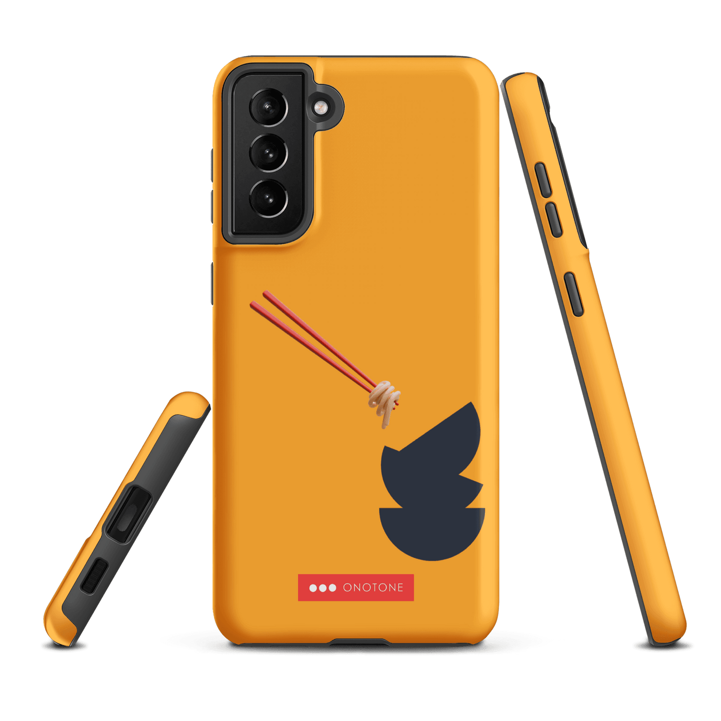 Double Layer Protection Yellow Modern Samsung Galaxy Case