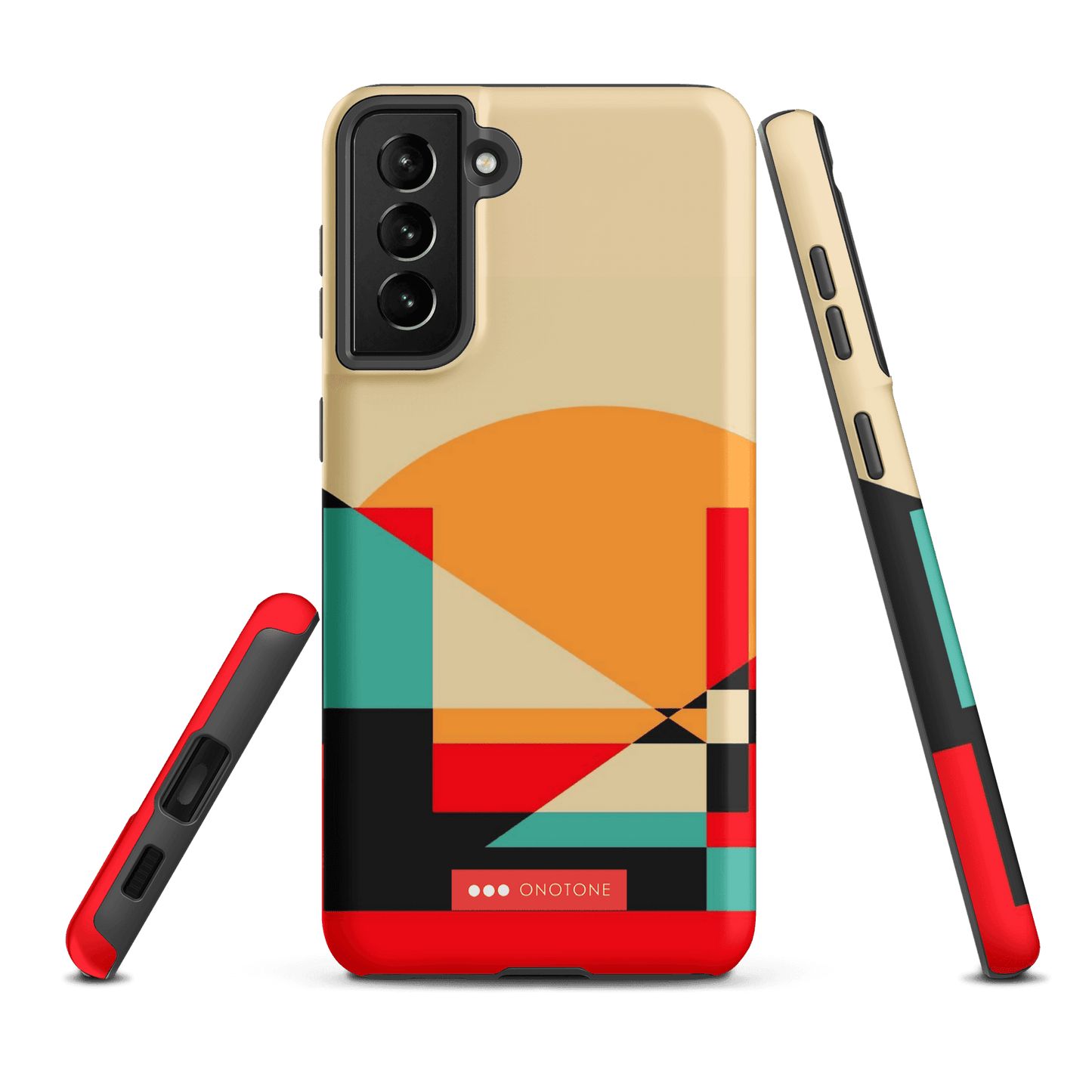 Double Layer Protection Mid Century Samsung Galaxy Case