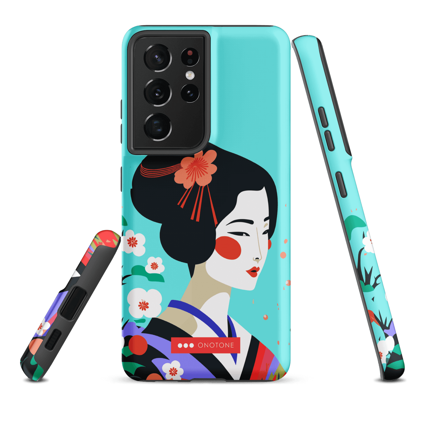 Double Layer Protection Geisha Samsung Galaxy Case
