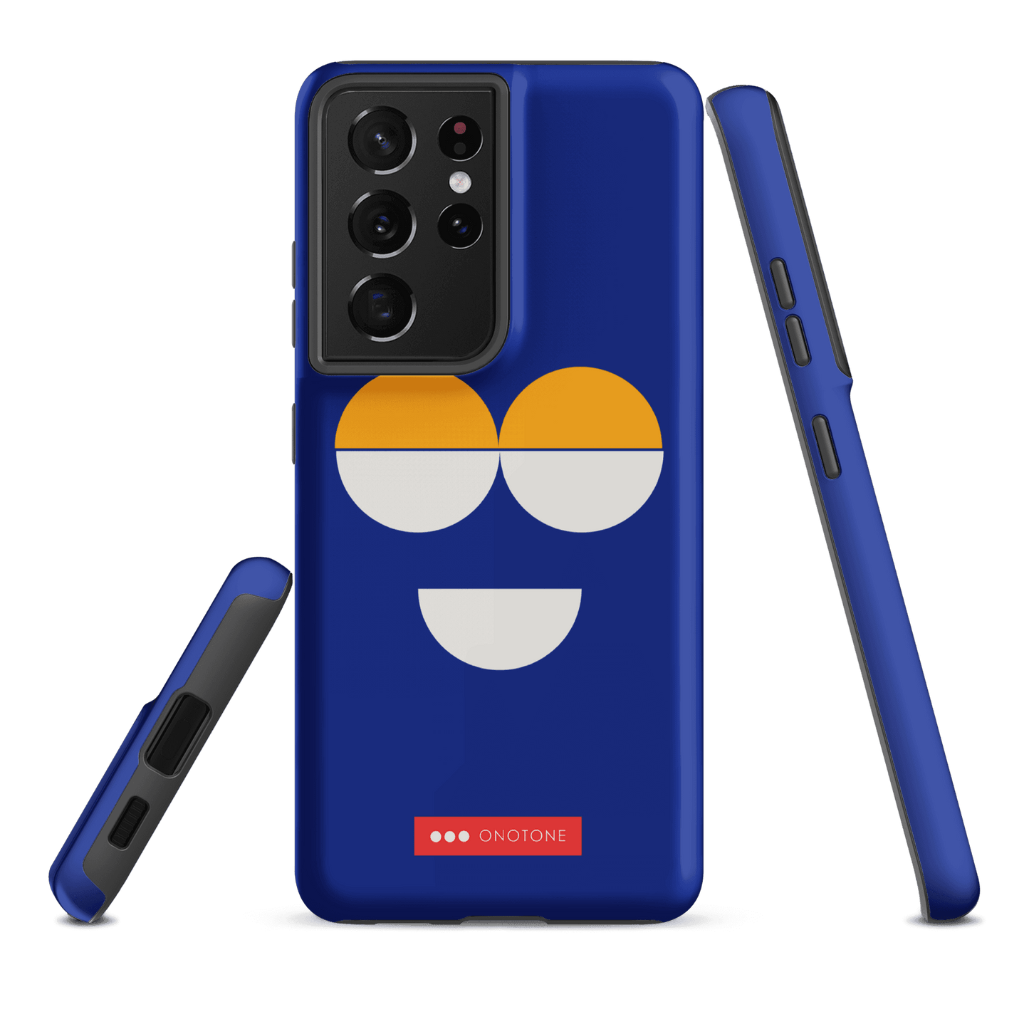 Double Layer Protection Blue Modern Samsung Galaxy Case
