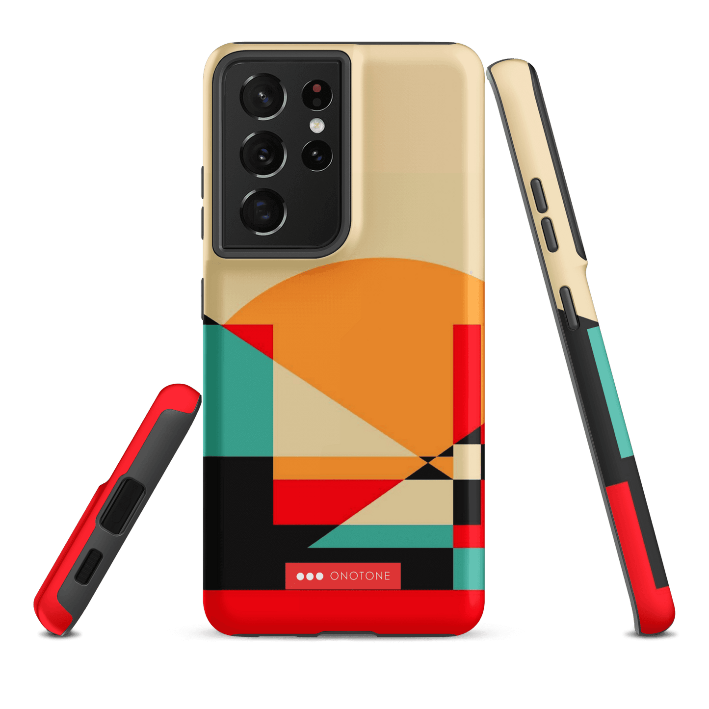 Double Layer Protection Mid Century Samsung Galaxy Case