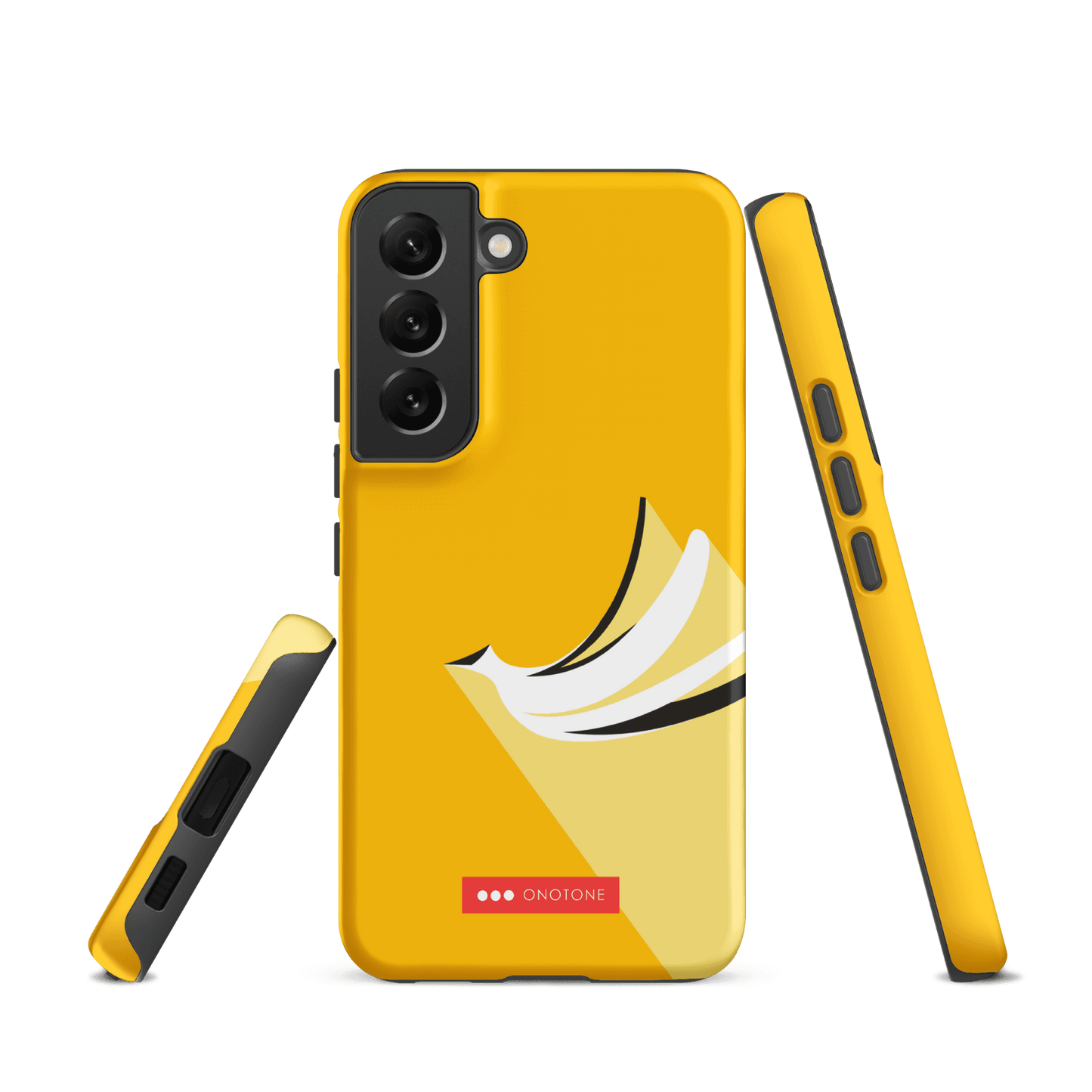 Double Layer Protection Yellow Samsung Galaxy Case