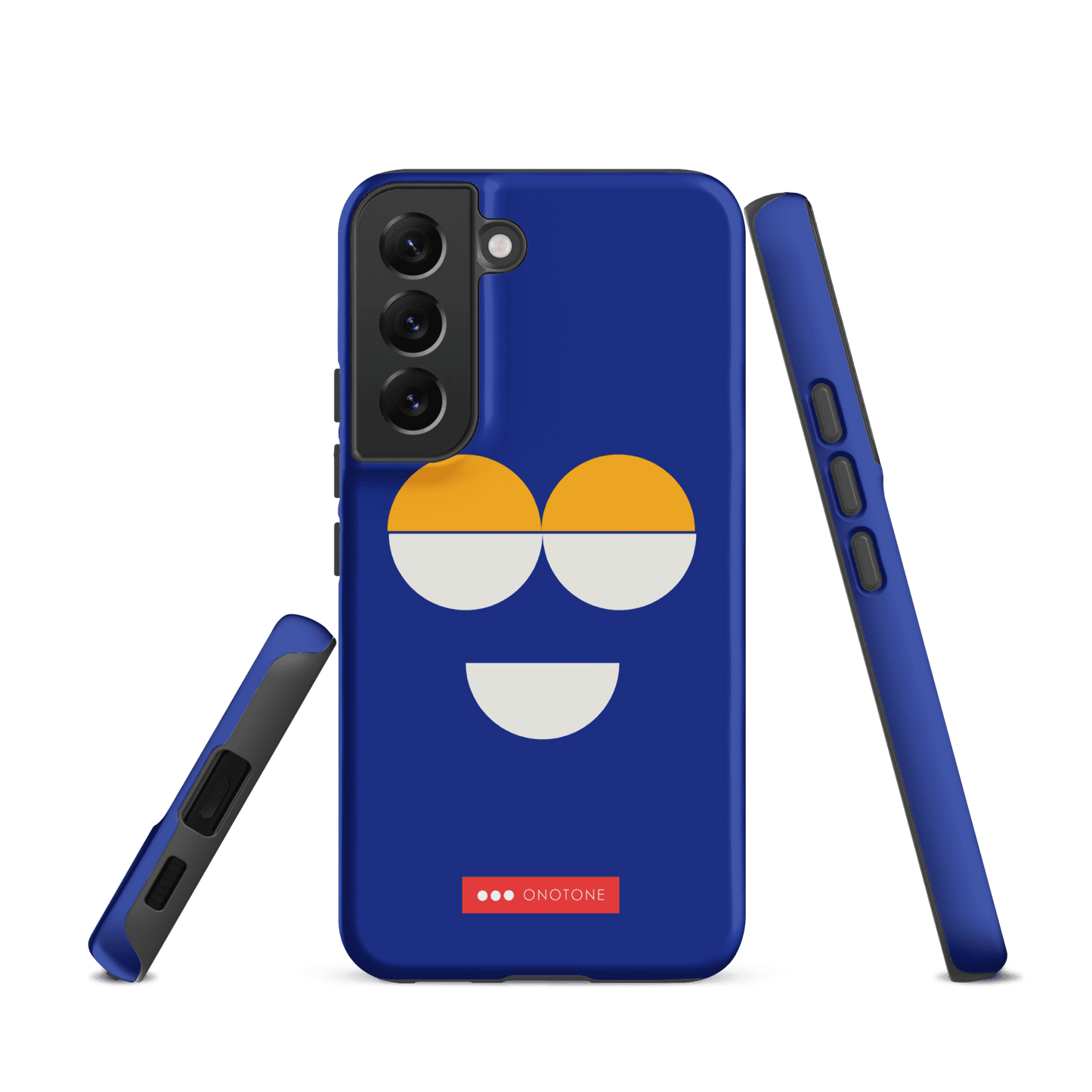 Double Layer Protection Blue Modern Samsung Galaxy Case