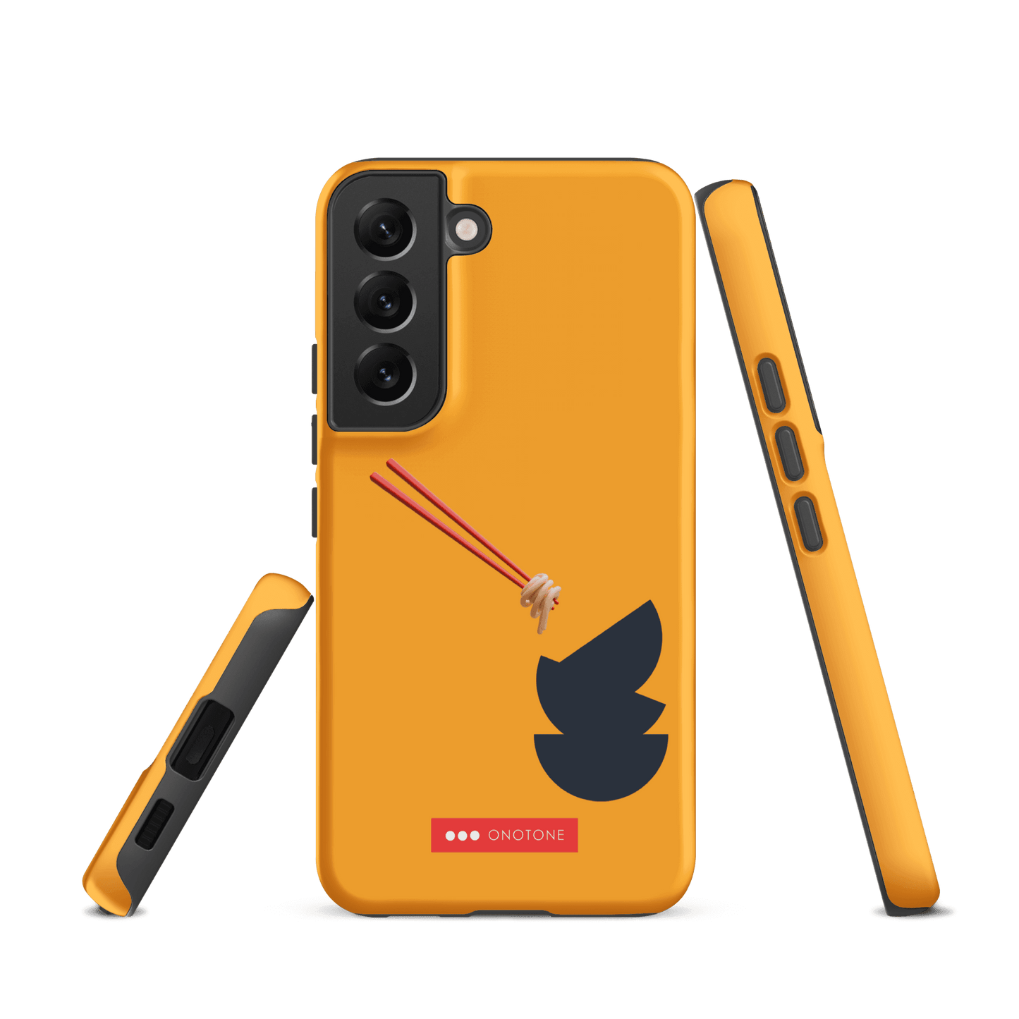 Double Layer Protection Yellow Modern Samsung Galaxy Case