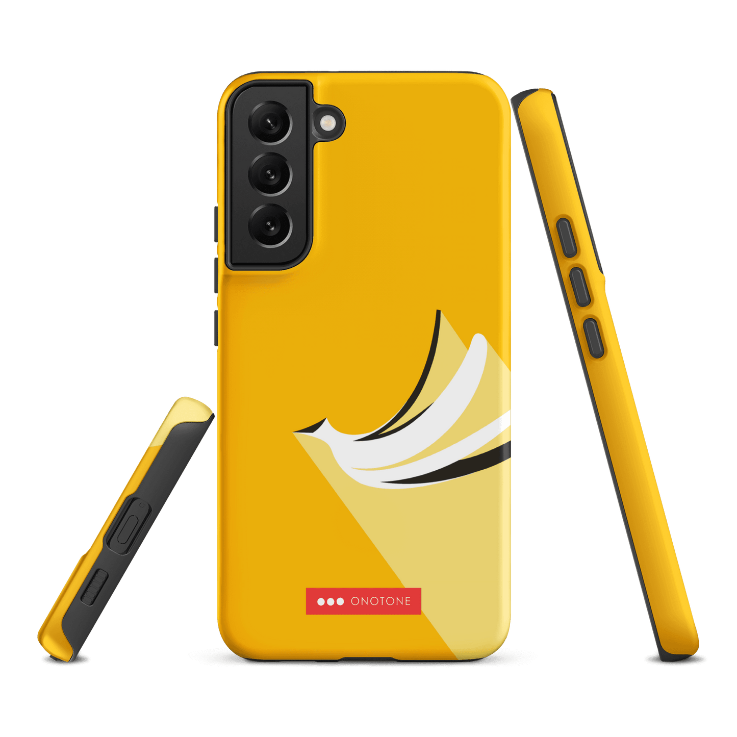Double Layer Protection Yellow Samsung Galaxy Case