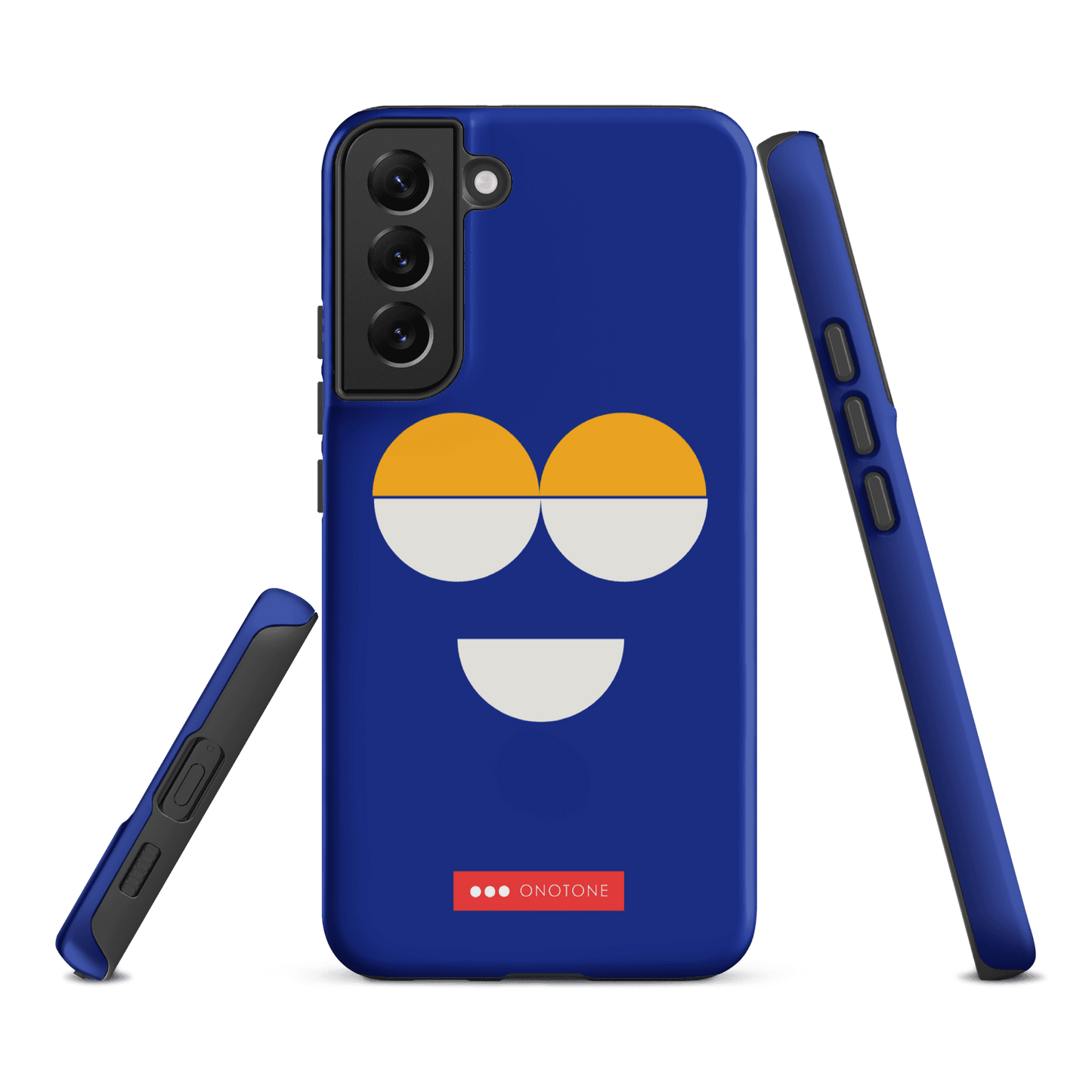 Double Layer Protection Blue Modern Samsung Galaxy Case