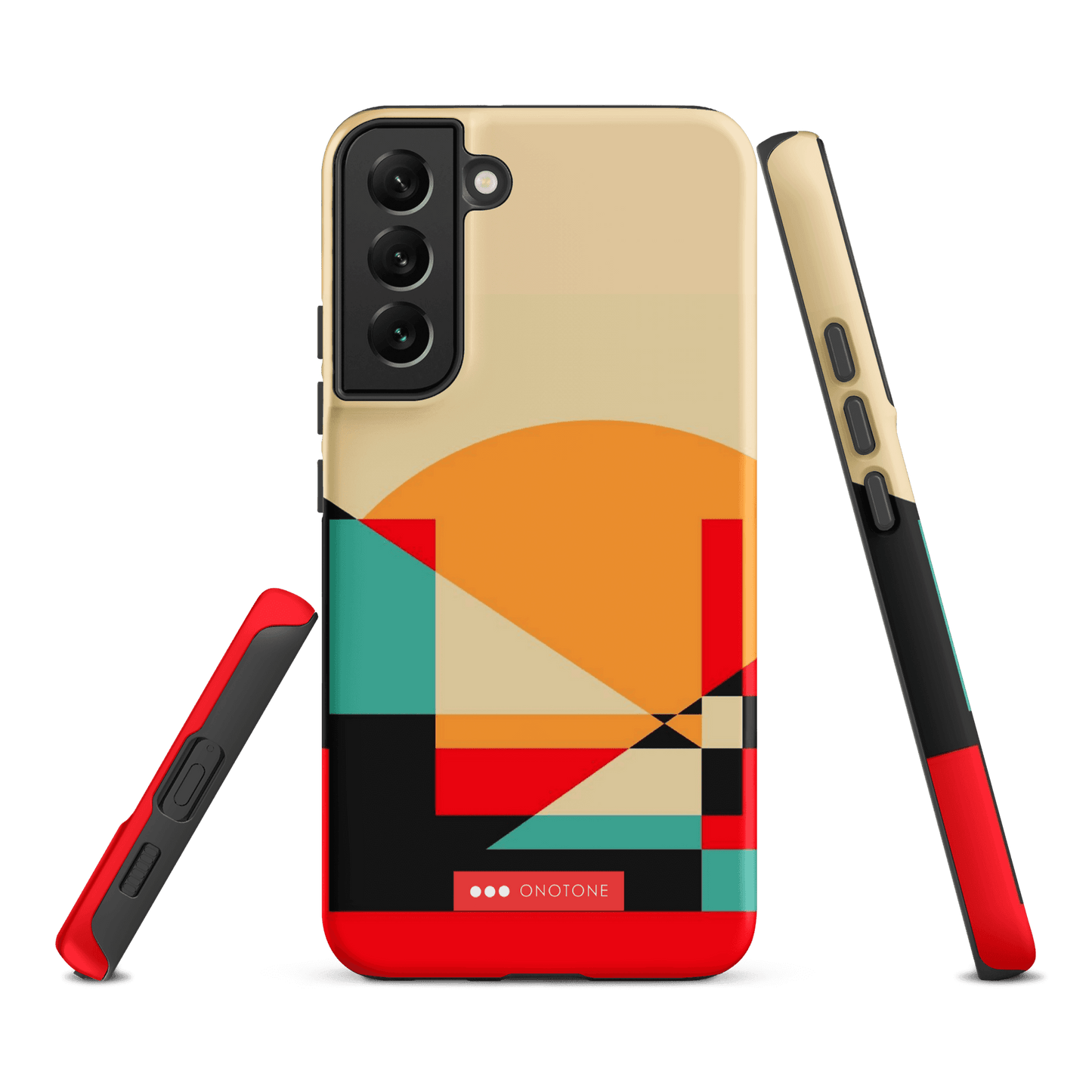 Double Layer Protection Mid Century Samsung Galaxy Case