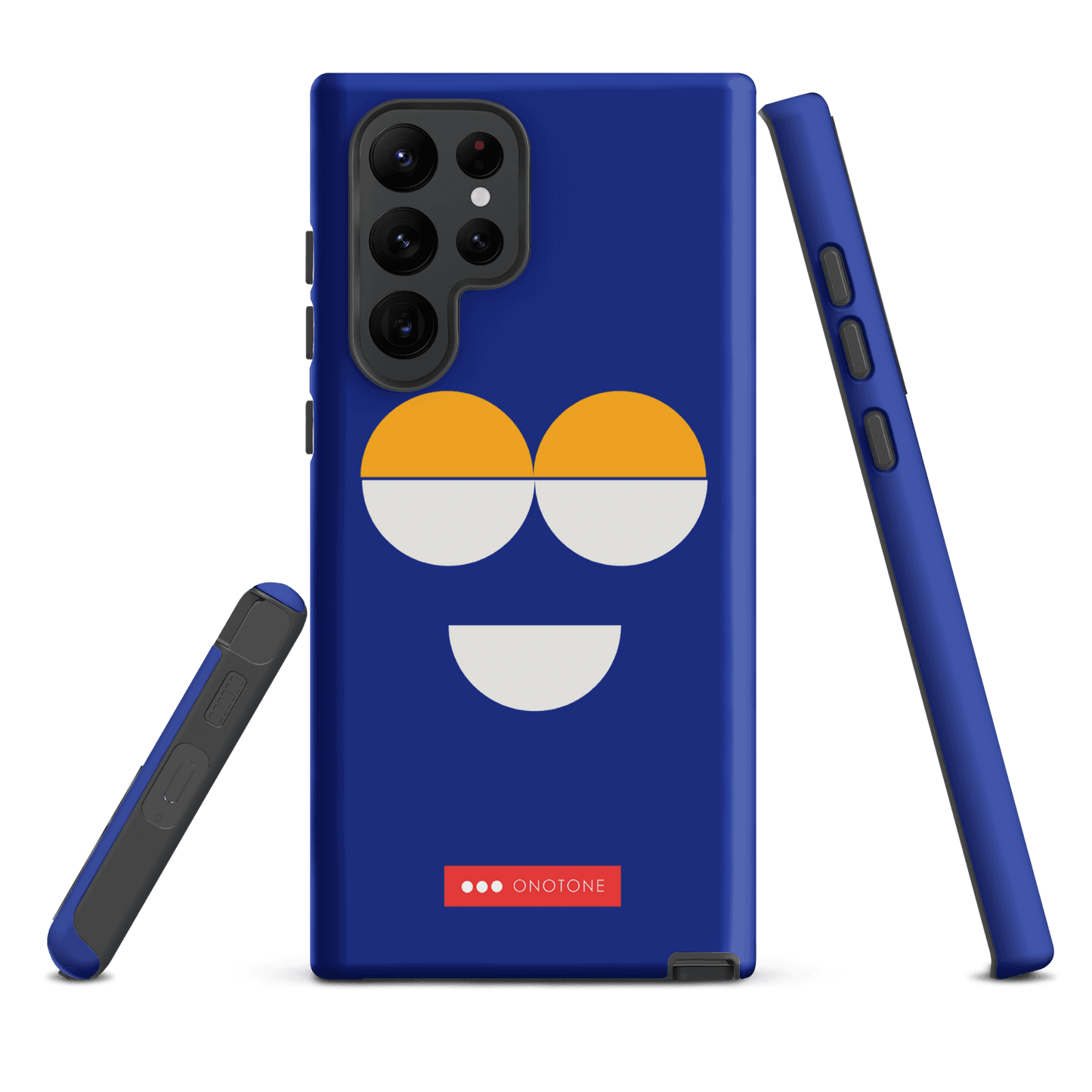 Double Layer Protection Blue Modern Samsung Galaxy Case
