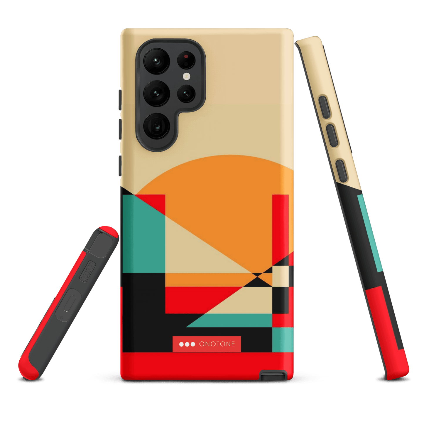 Double Layer Protection Mid Century Samsung Galaxy Case