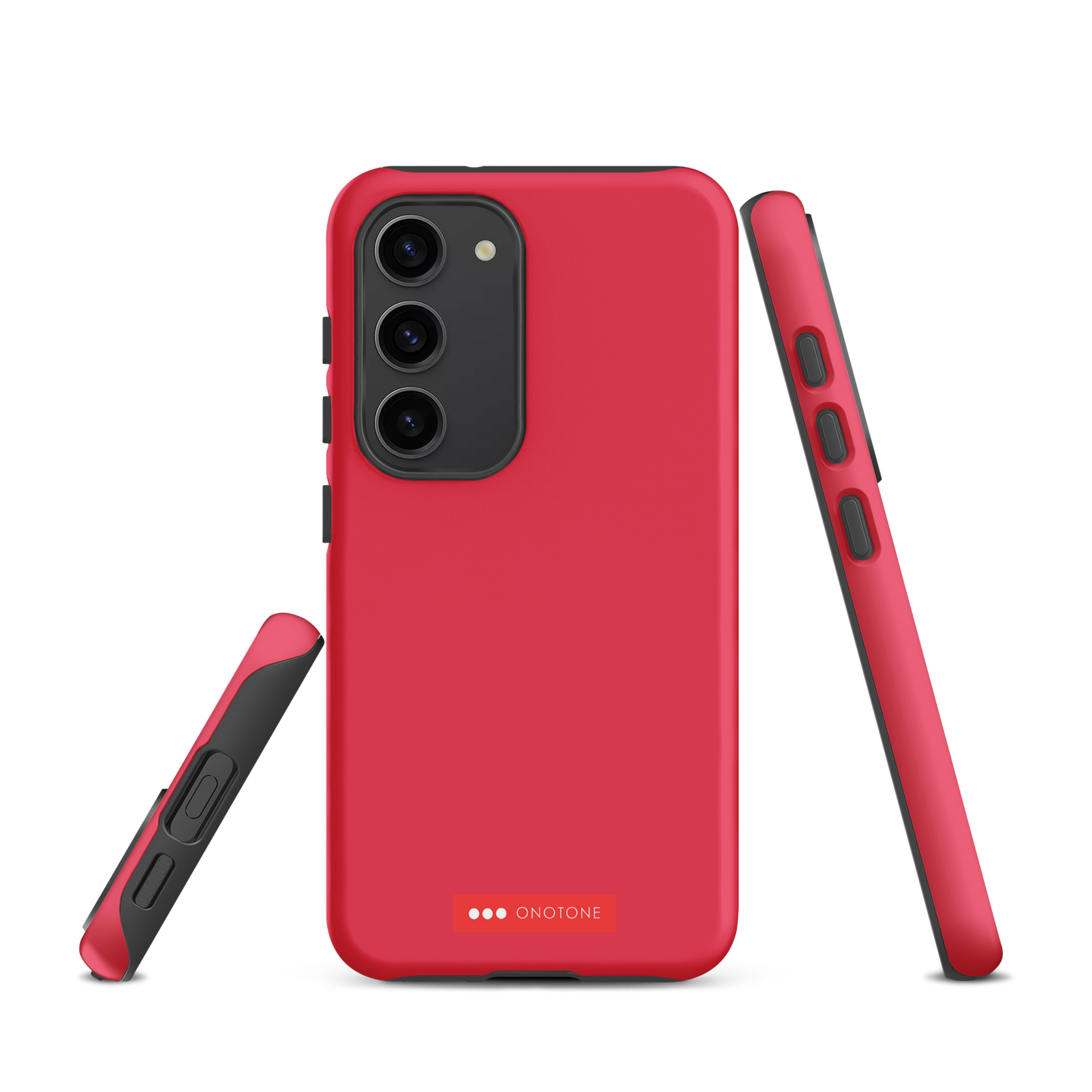 Solid Color Red Samsung Galaxy Case - Pantone® 198