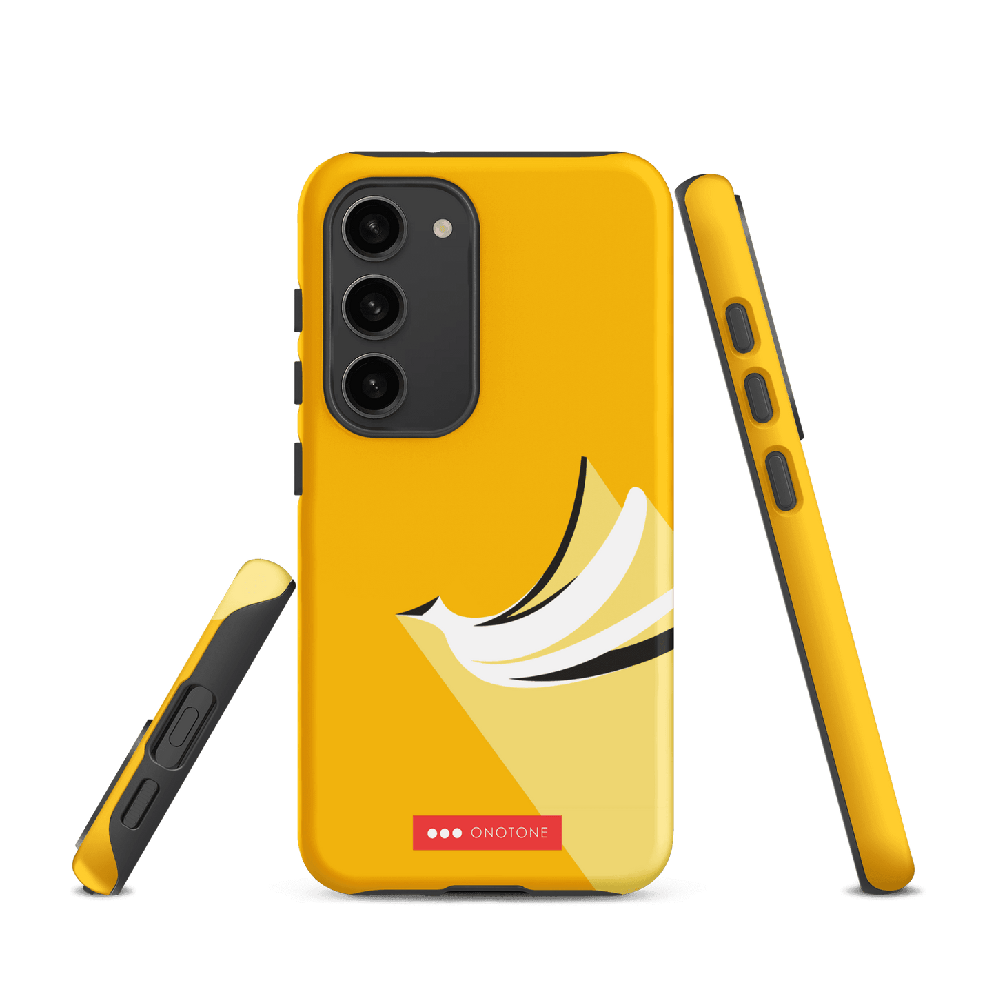 Double Layer Protection Yellow Samsung Galaxy Case