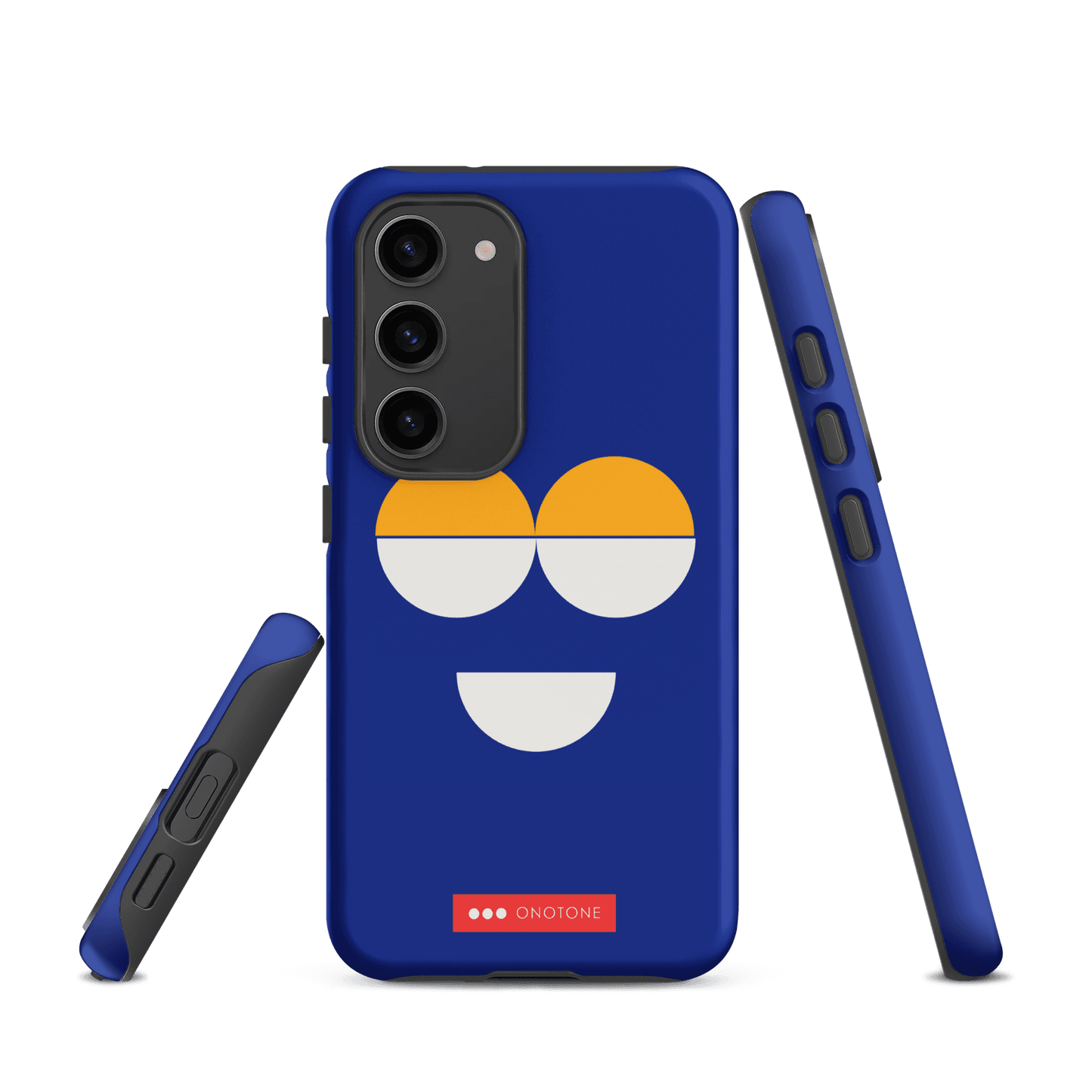 Double Layer Protection Blue Modern Samsung Galaxy Case