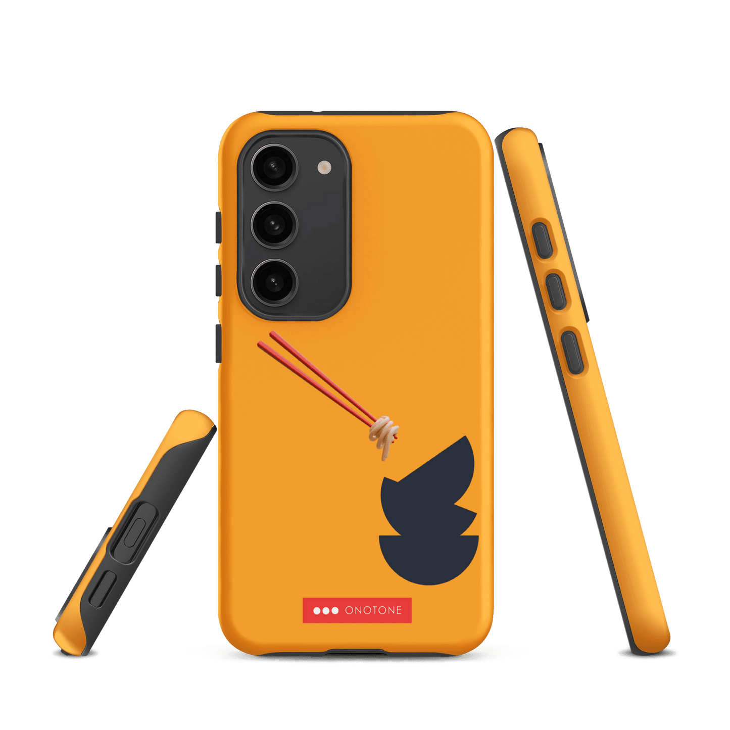 Double Layer Protection Yellow Modern Samsung Galaxy Case
