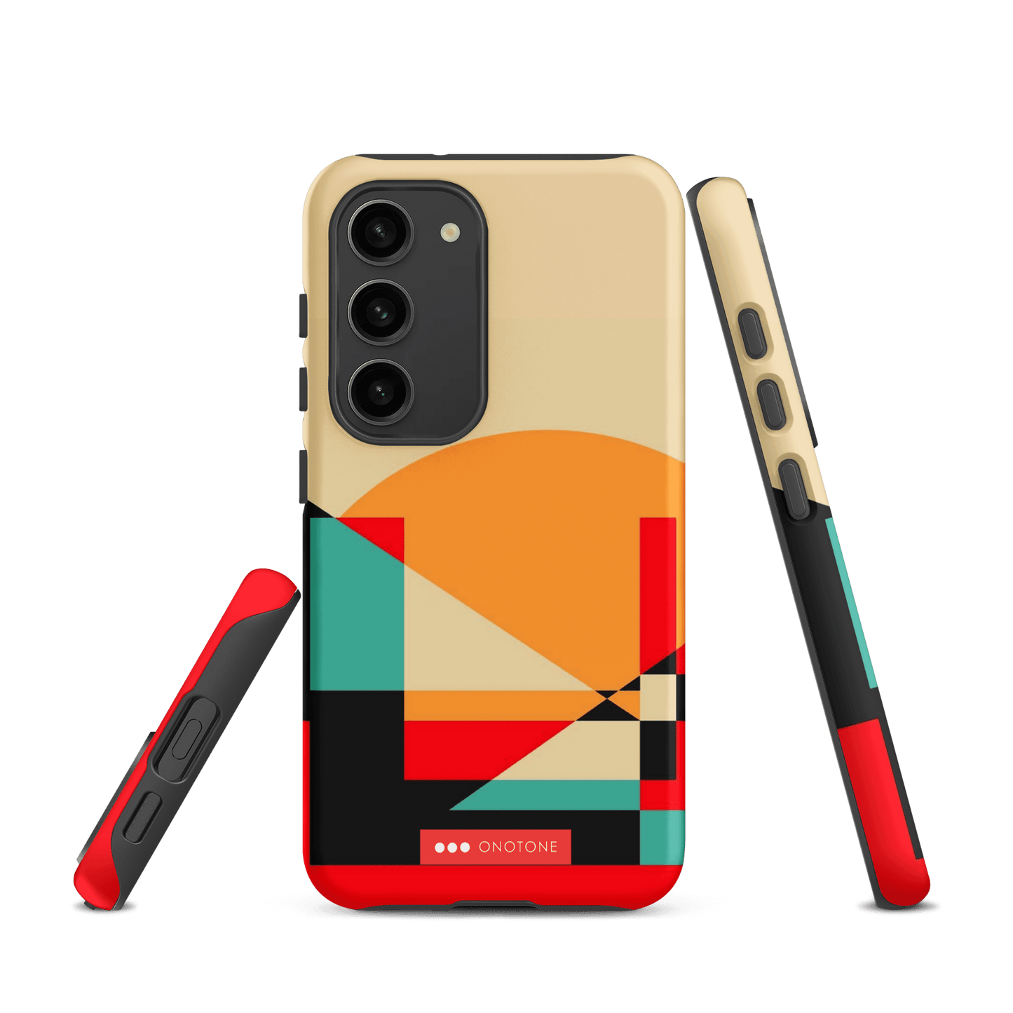 Double Layer Protection Mid Century Samsung Galaxy Case
