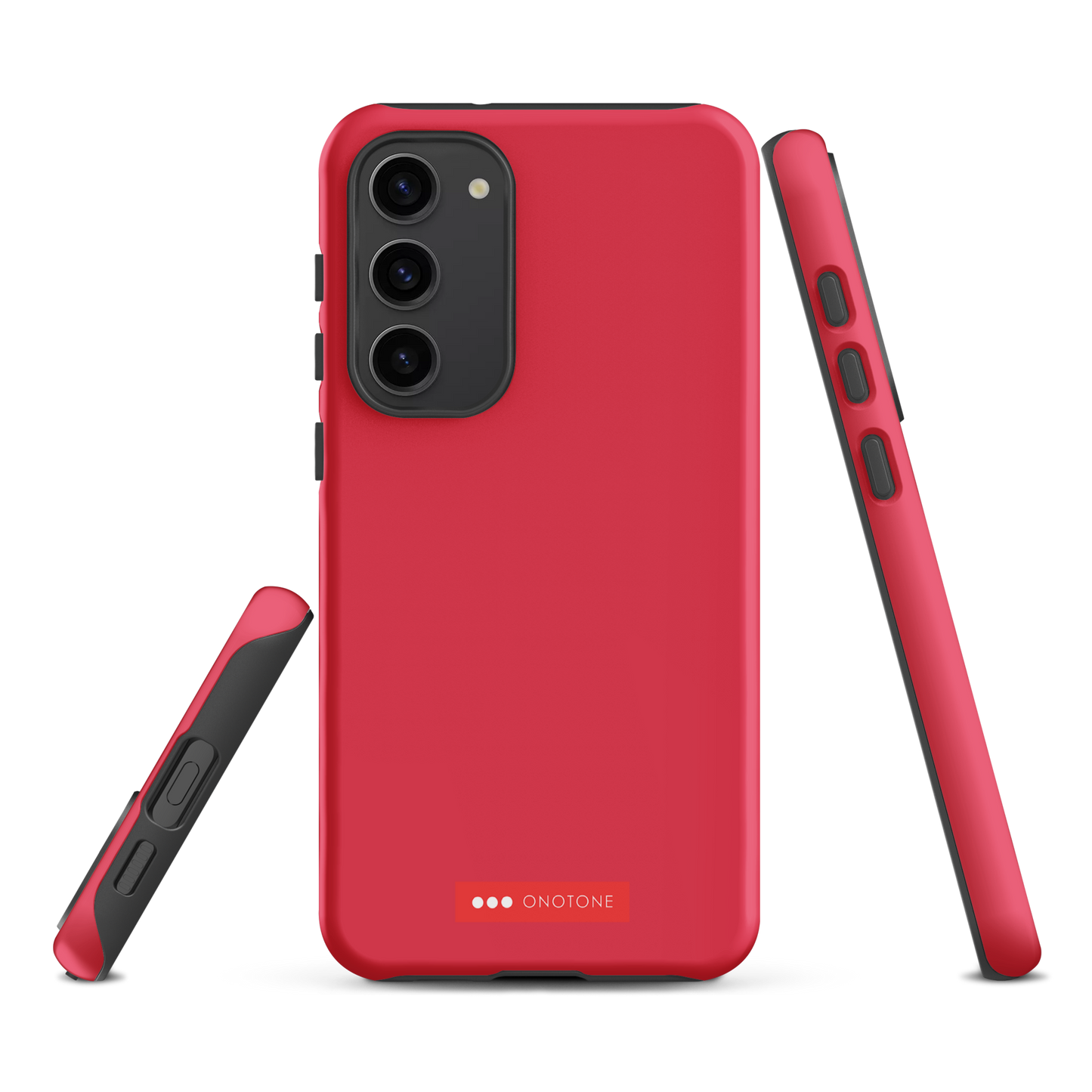 Solid Color Red Samsung Galaxy Case - Pantone® 198