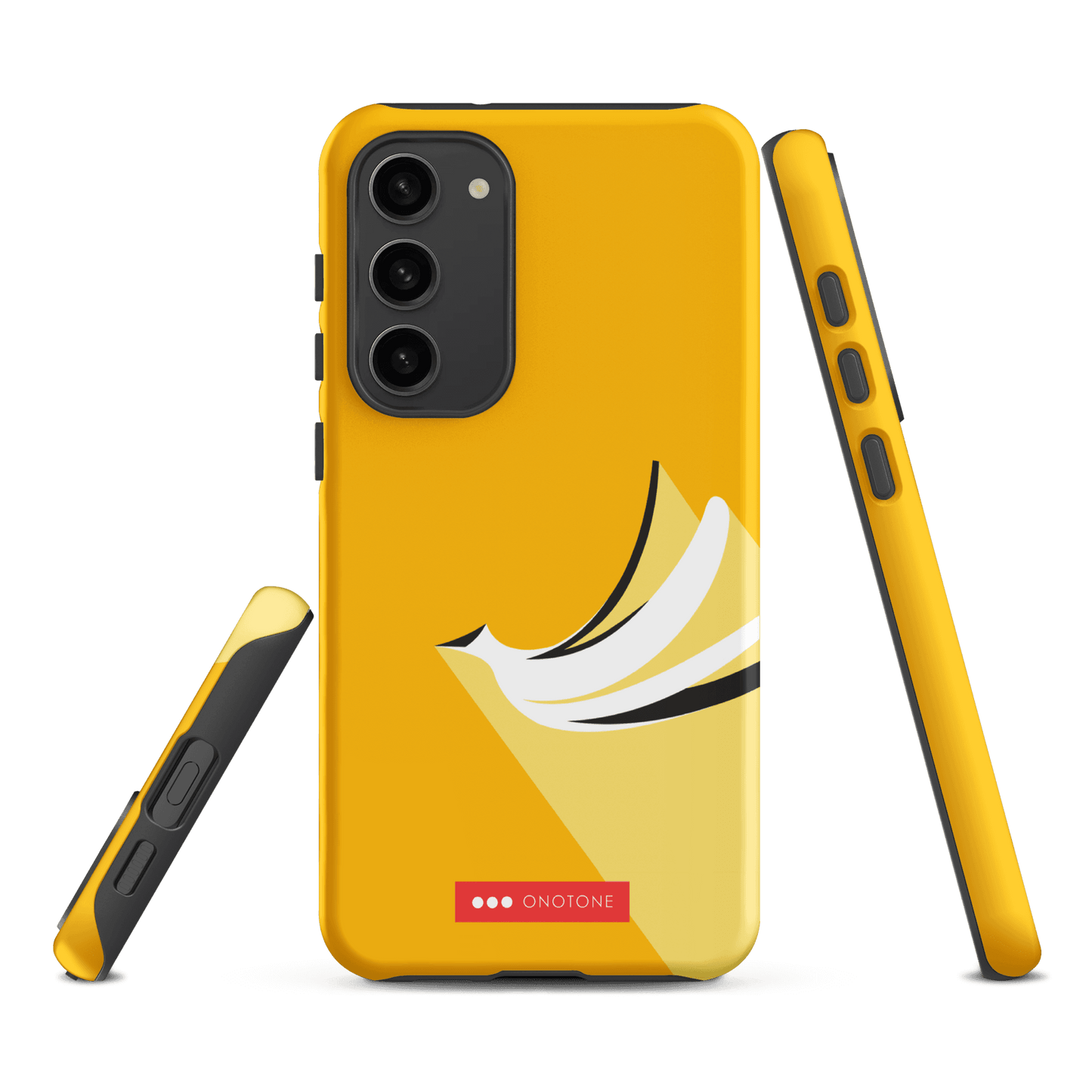 Double Layer Protection Yellow Samsung Galaxy Case
