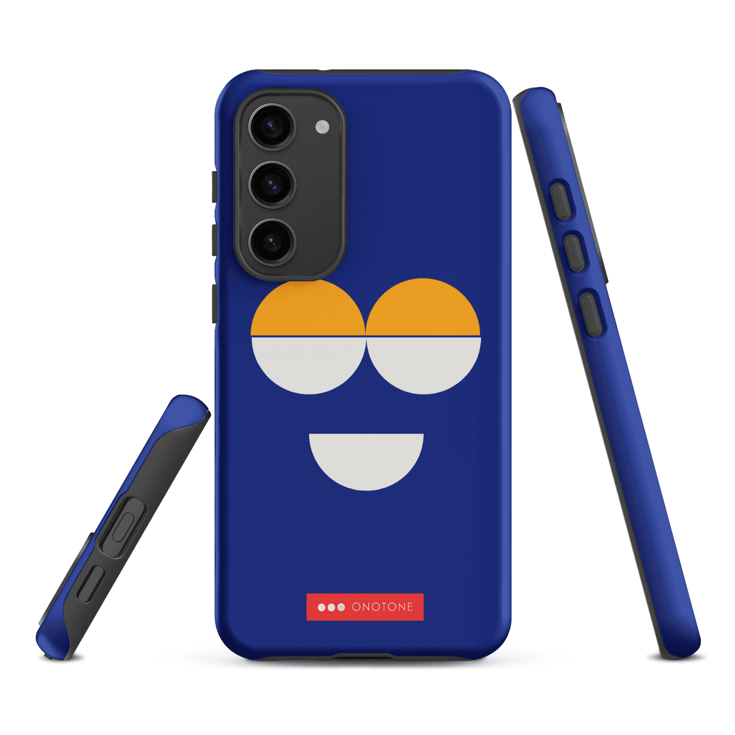 Double Layer Protection Blue Modern Samsung Galaxy Case