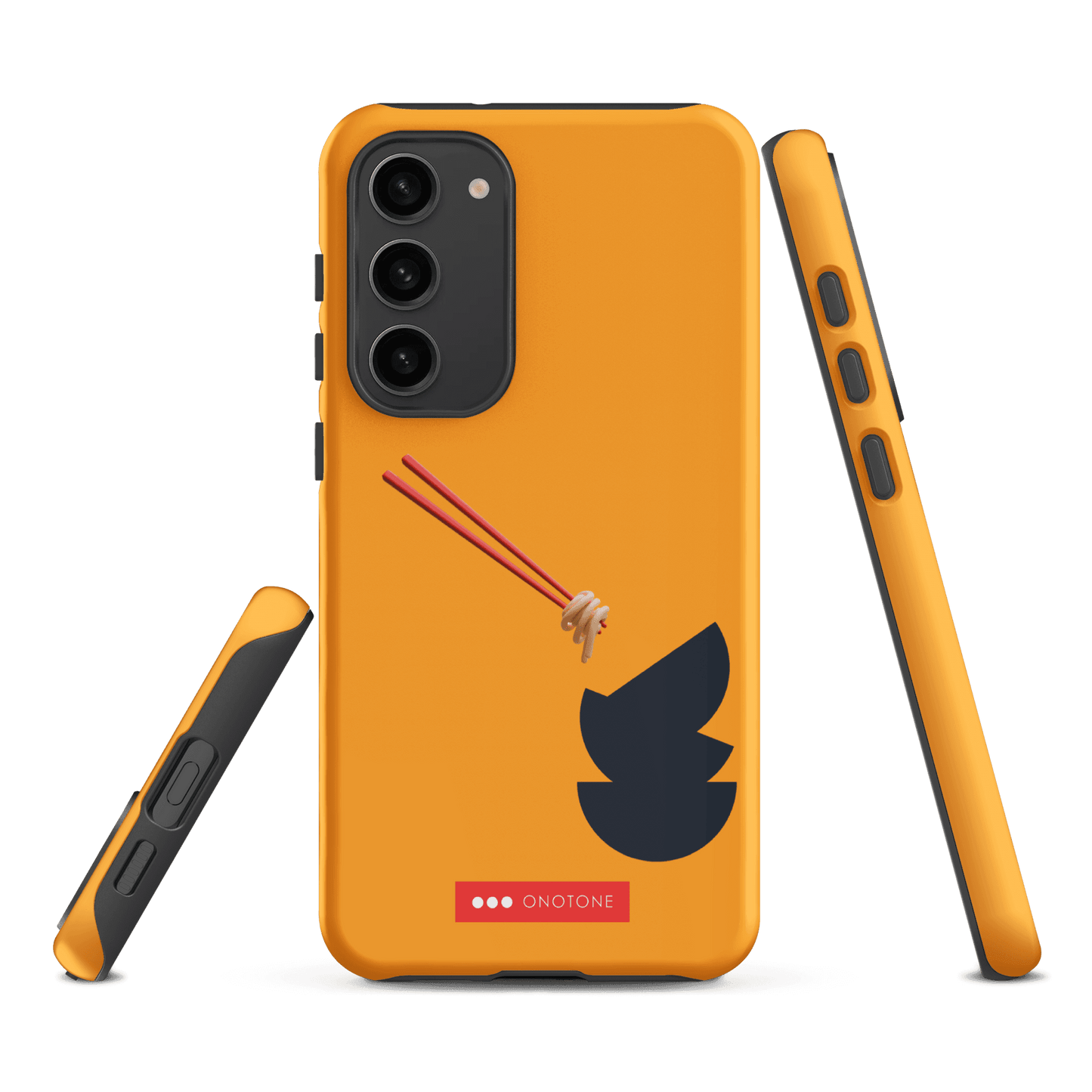 Double Layer Protection Yellow Modern Samsung Galaxy Case