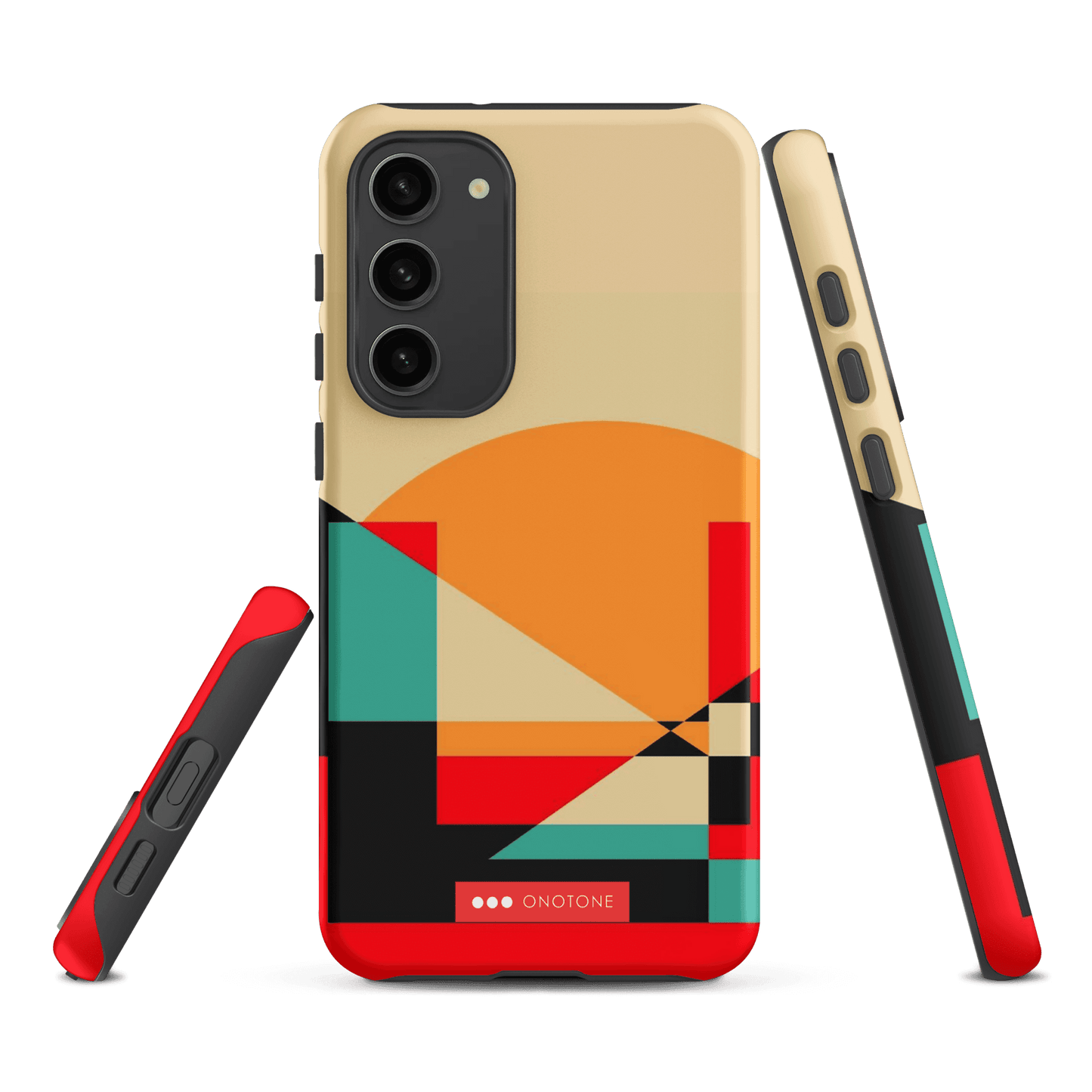Double Layer Protection Mid Century Samsung Galaxy Case