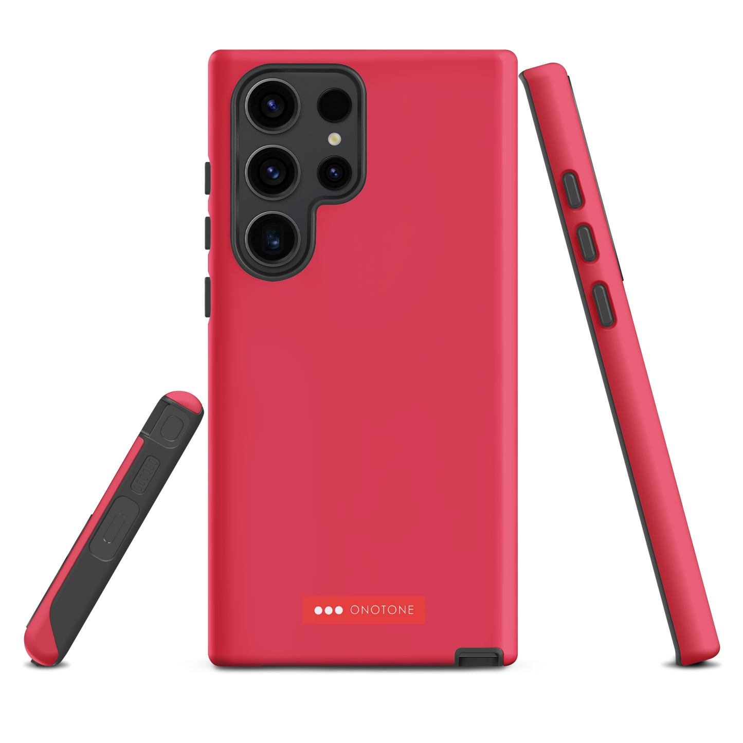 Solid Color Red Samsung Galaxy Case - Pantone® 198