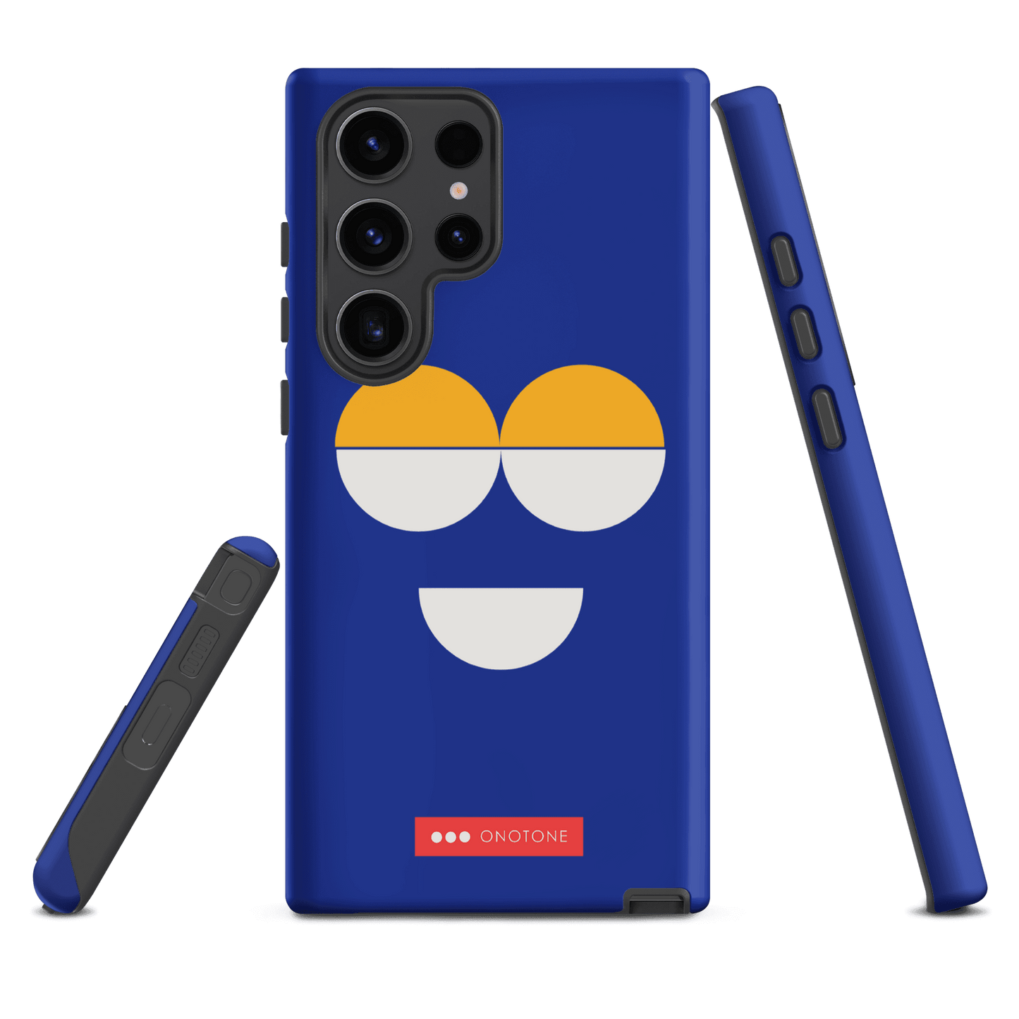 Double Layer Protection Blue Modern Samsung Galaxy Case