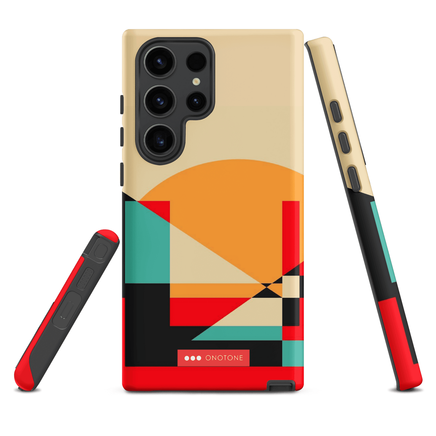 Double Layer Protection Mid Century Samsung Galaxy Case