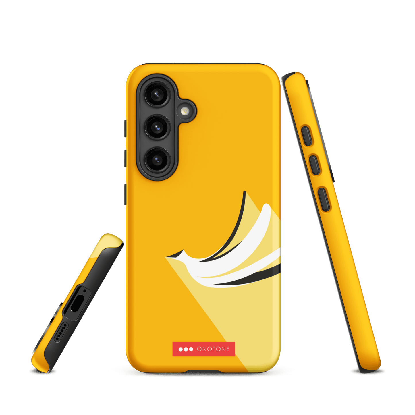 Double Layer Protection Yellow Samsung Galaxy Case