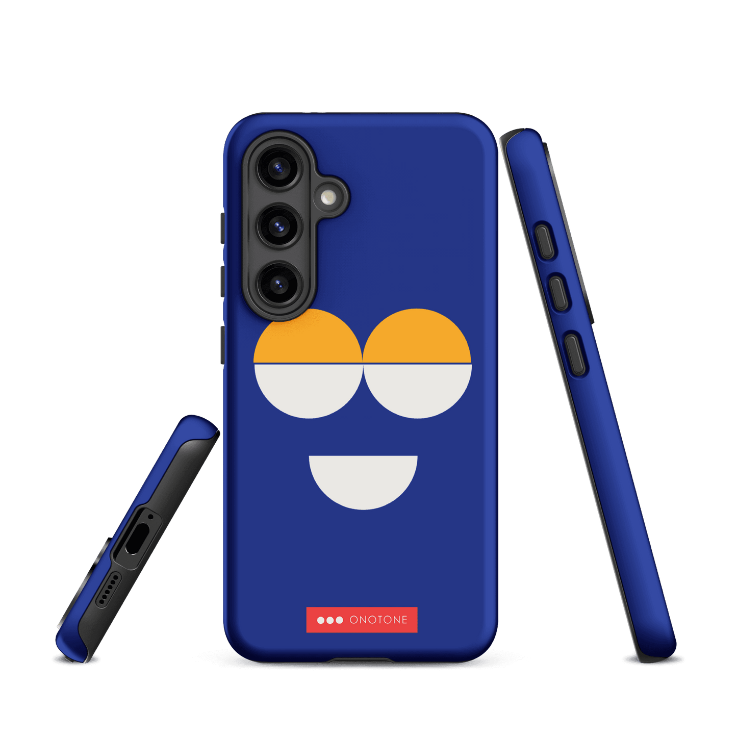 Double Layer Protection Blue Modern Samsung Galaxy Case