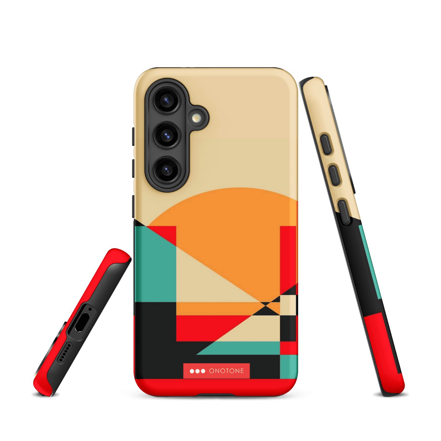 Double Layer Protection Mid Century Samsung Galaxy Case