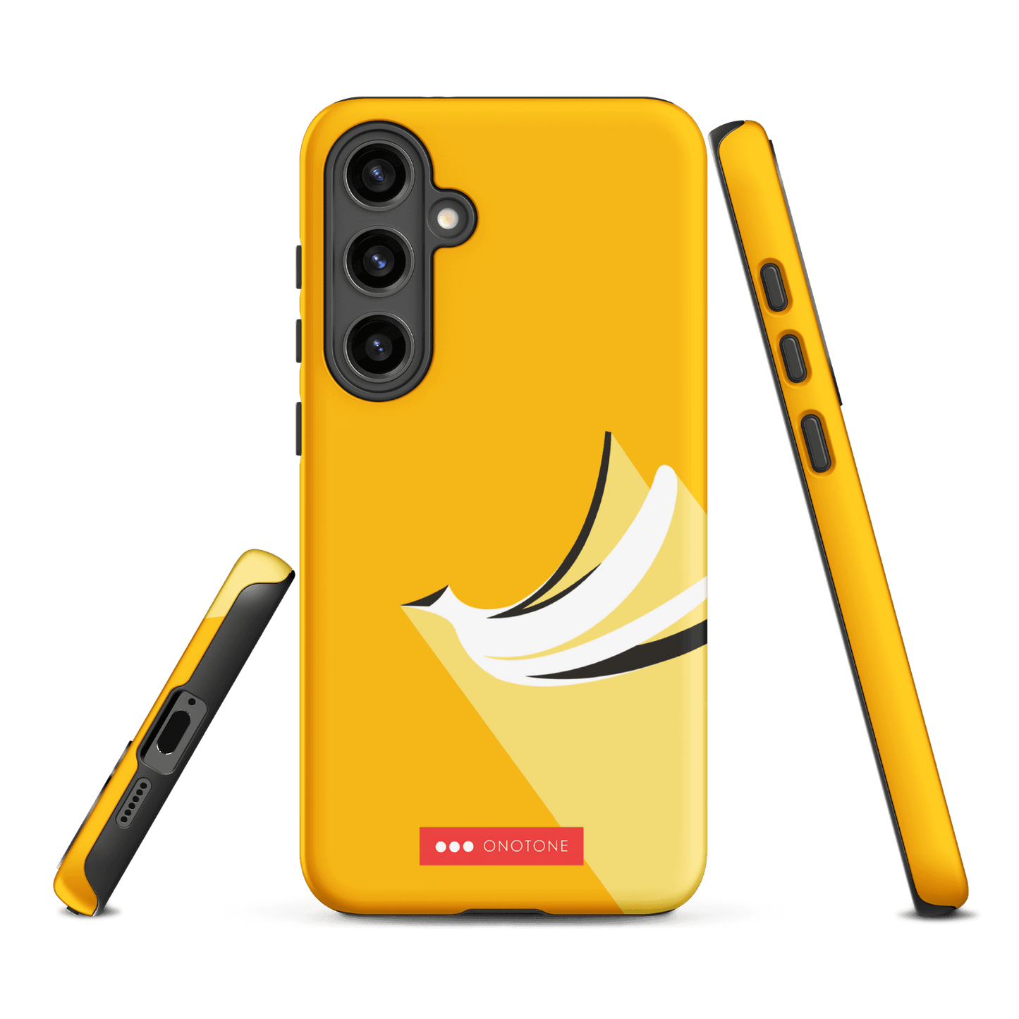 Double Layer Protection Yellow Samsung Galaxy Case