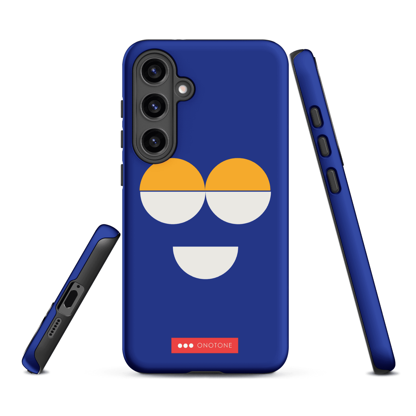 Double Layer Protection Blue Modern Samsung Galaxy Case