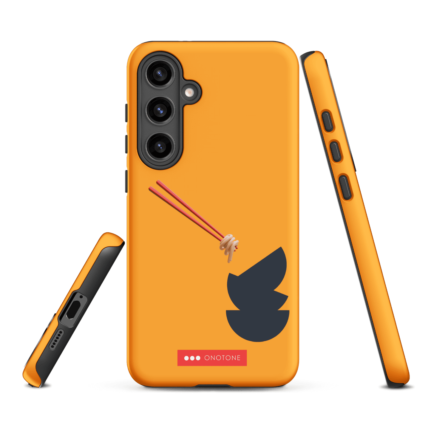 Double Layer Protection Yellow Modern Samsung Galaxy Case