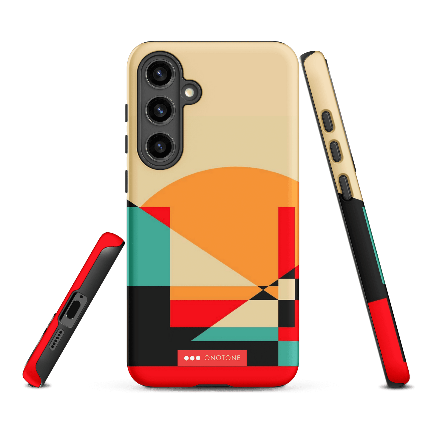 Double Layer Protection Mid Century Samsung Galaxy Case